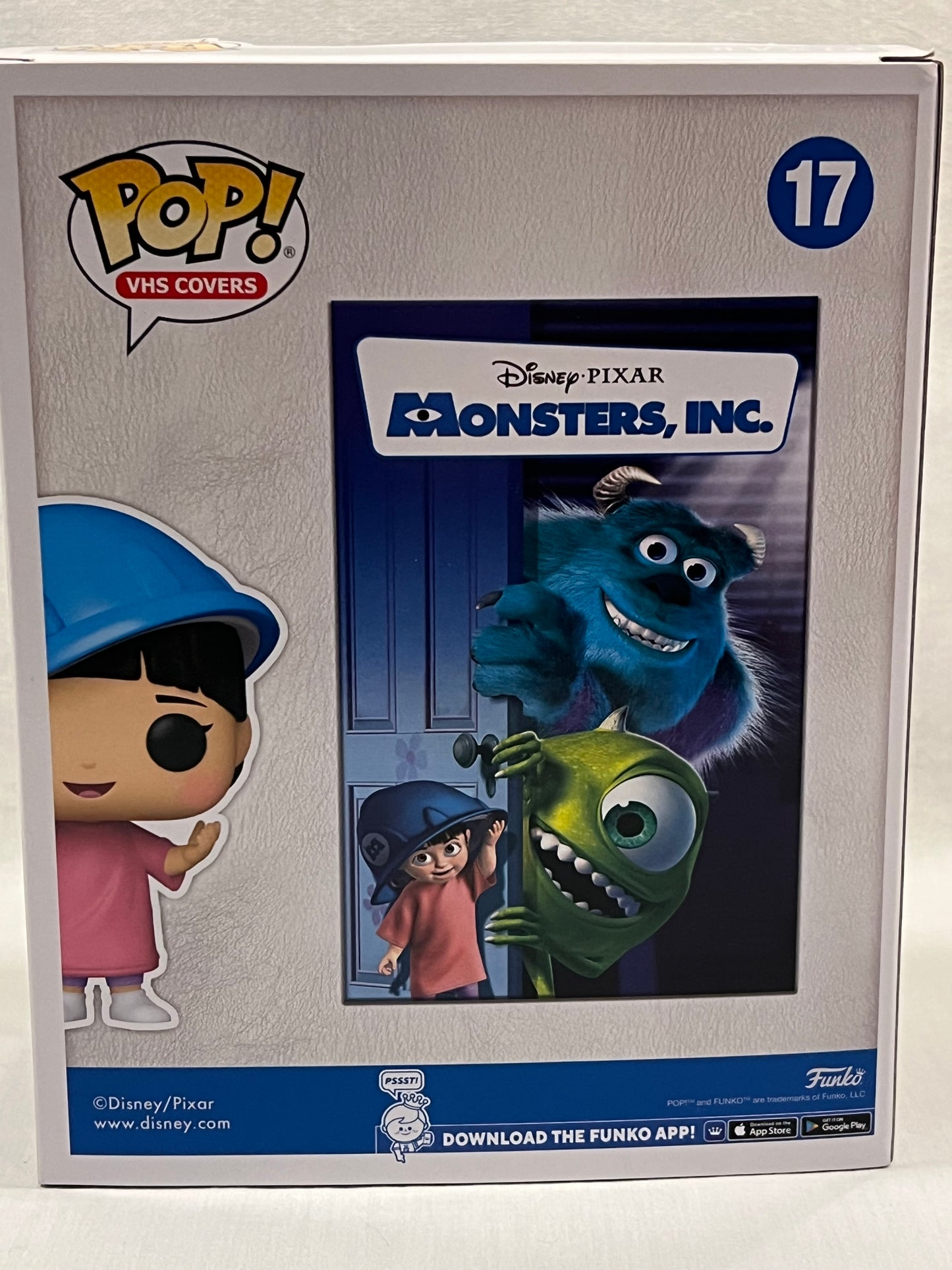 Boo Monsters Inc. VHS Cover