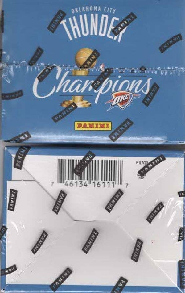 2025 Panini Oklahoma City Thunder NBA Champions 30ct Set