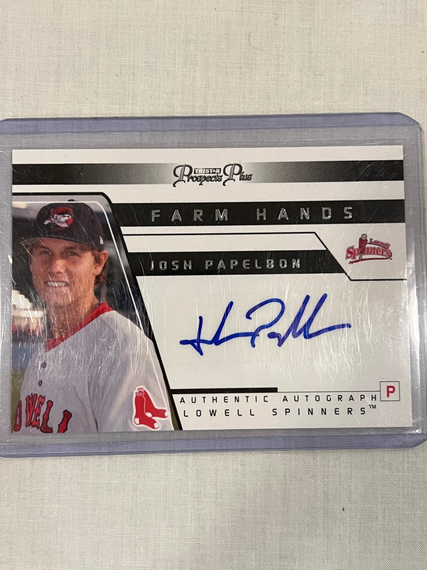 Josh Papelbon (Jon's Brother) Rookie Auto