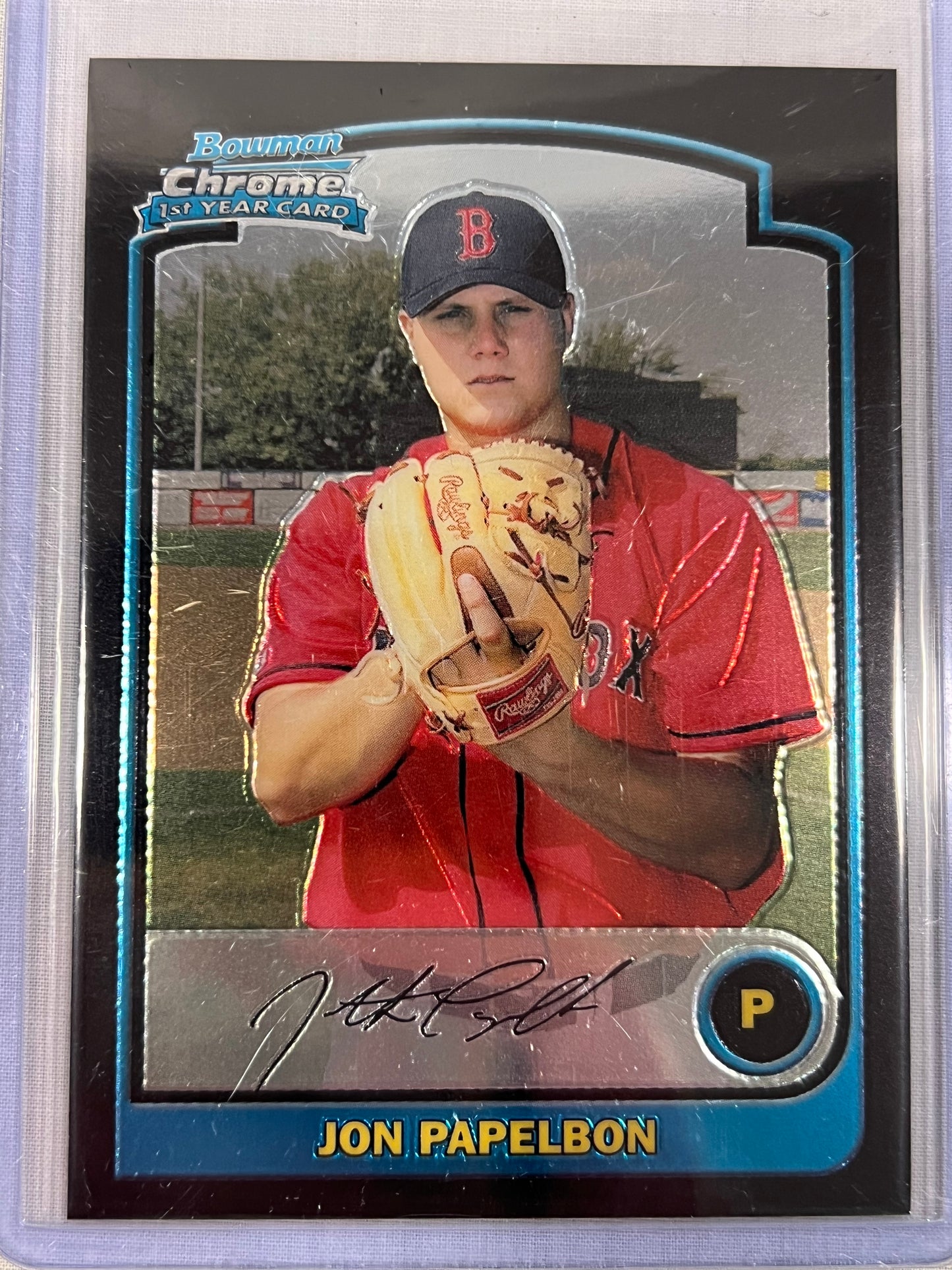 Jon Papelbon Bowman Chrome Rookie
