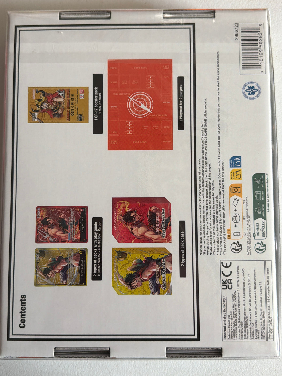 One Piece Set Sail Deck