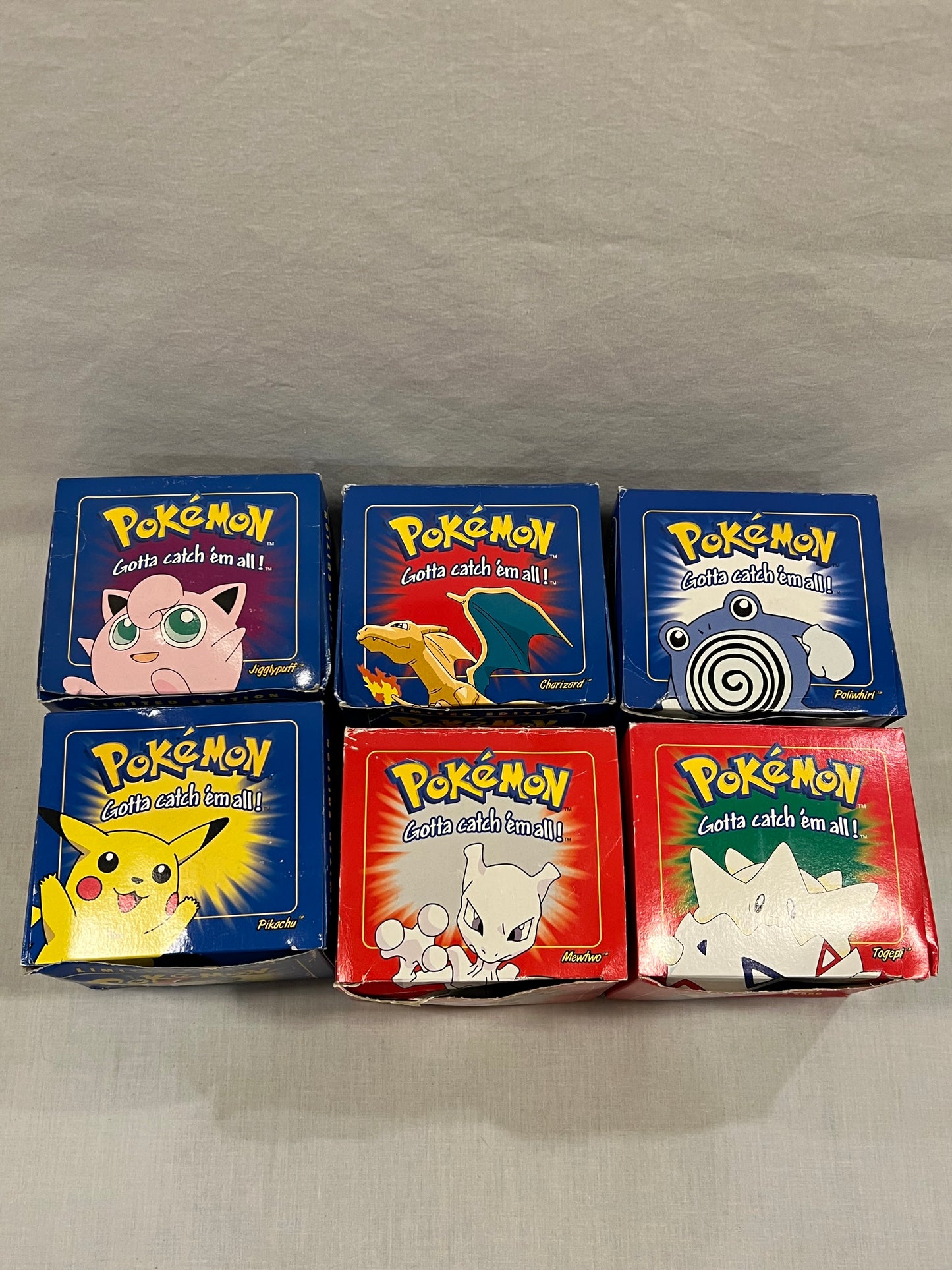 23k Gold Plated Pokemon Cards Complete Set Burger King Exclusive 1999