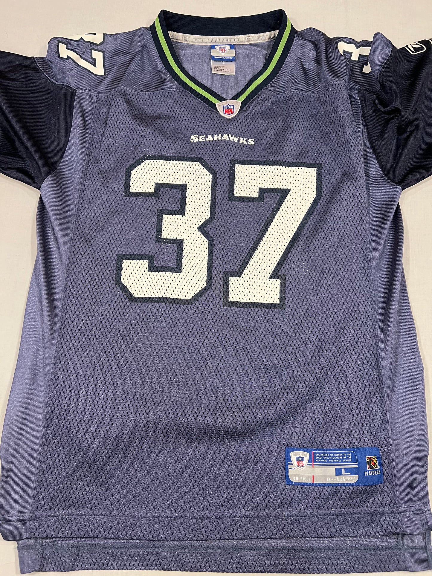 Sean Alexander Seahawks Reebok Youth Large Jersey