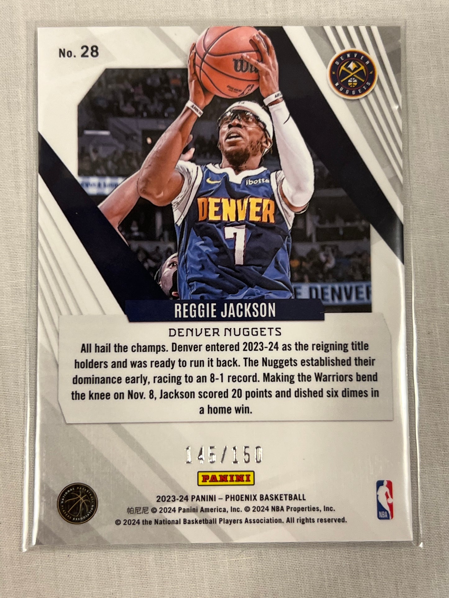 Reggie Jackson Purple Phoenix /199