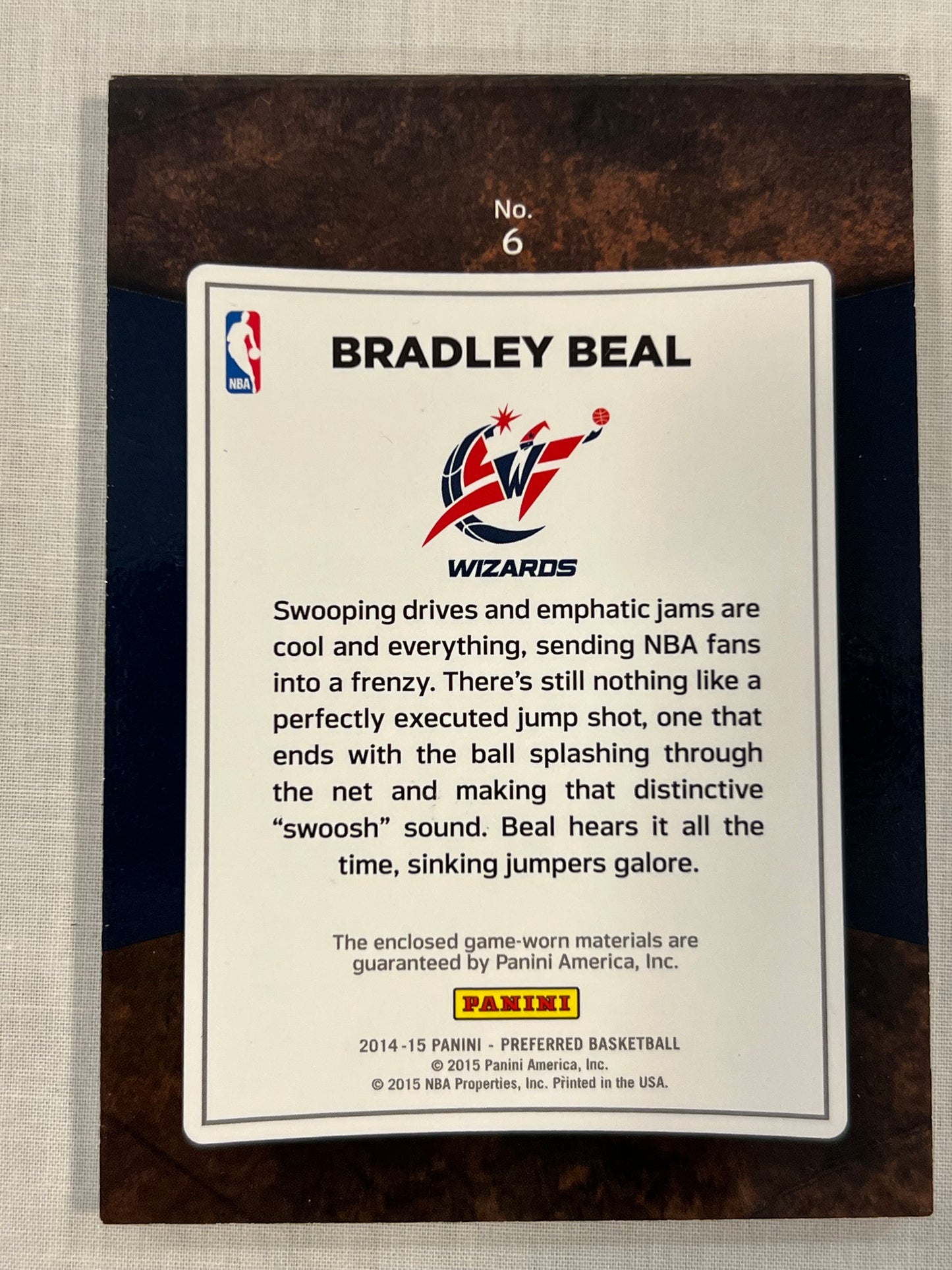 Bradley Beal Swish Booklet /99