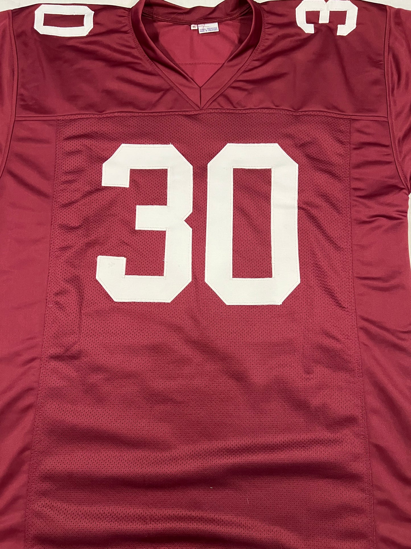Greg Pruitt signed Brown jersey