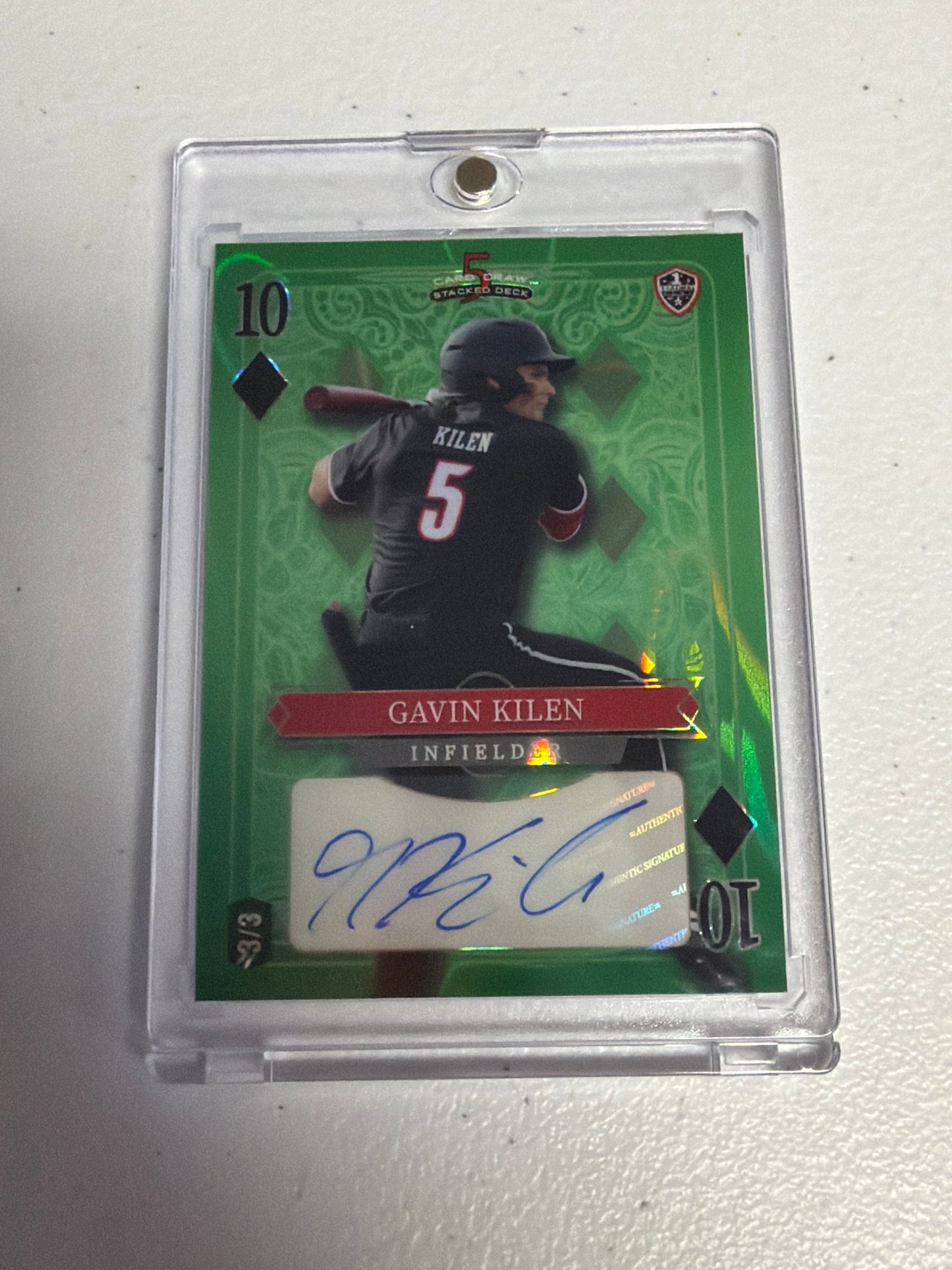 Gavin Kilen 5 Card RC Auto 3/3