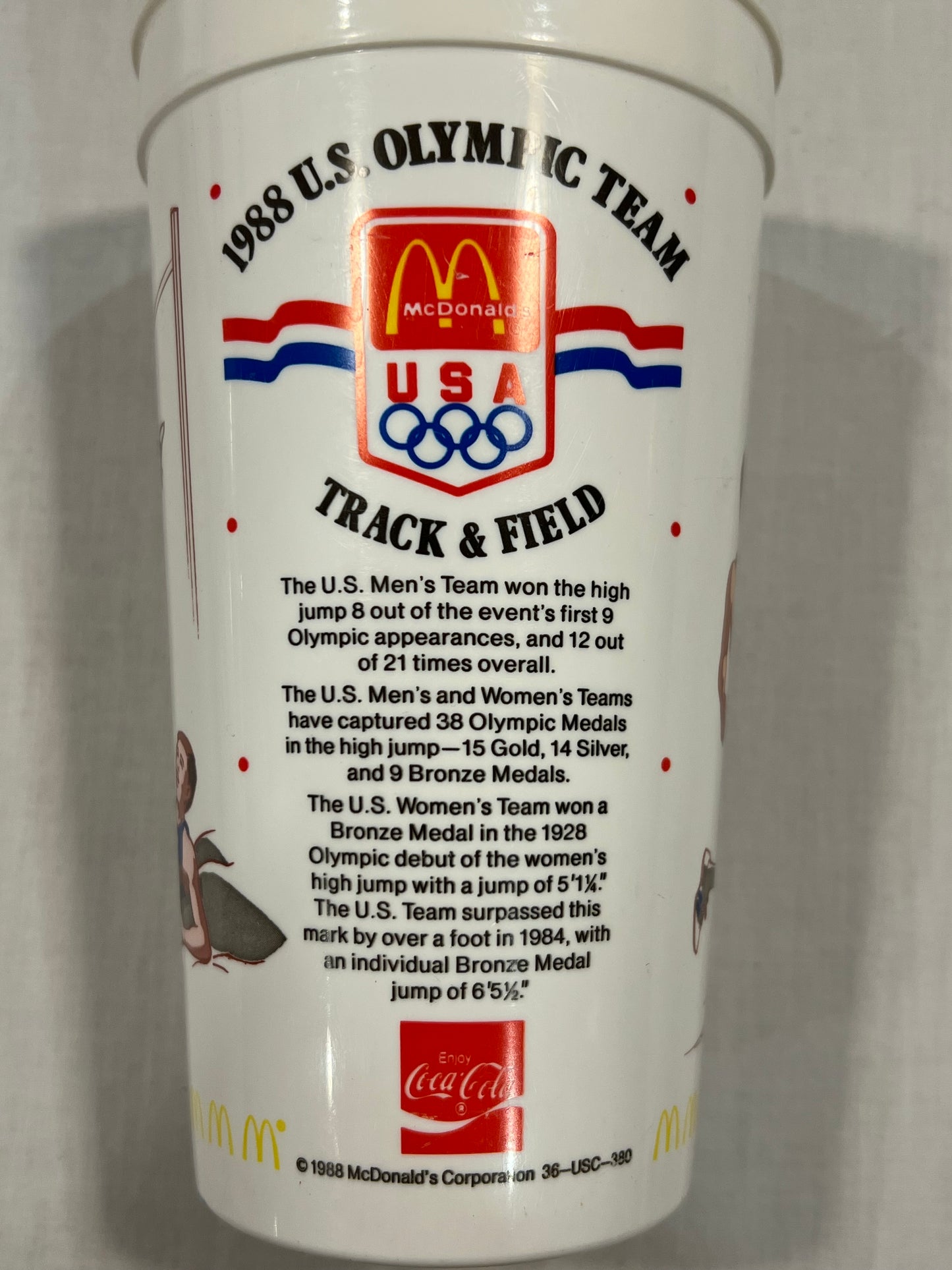 1988 US Olympic Team Promo Cups
