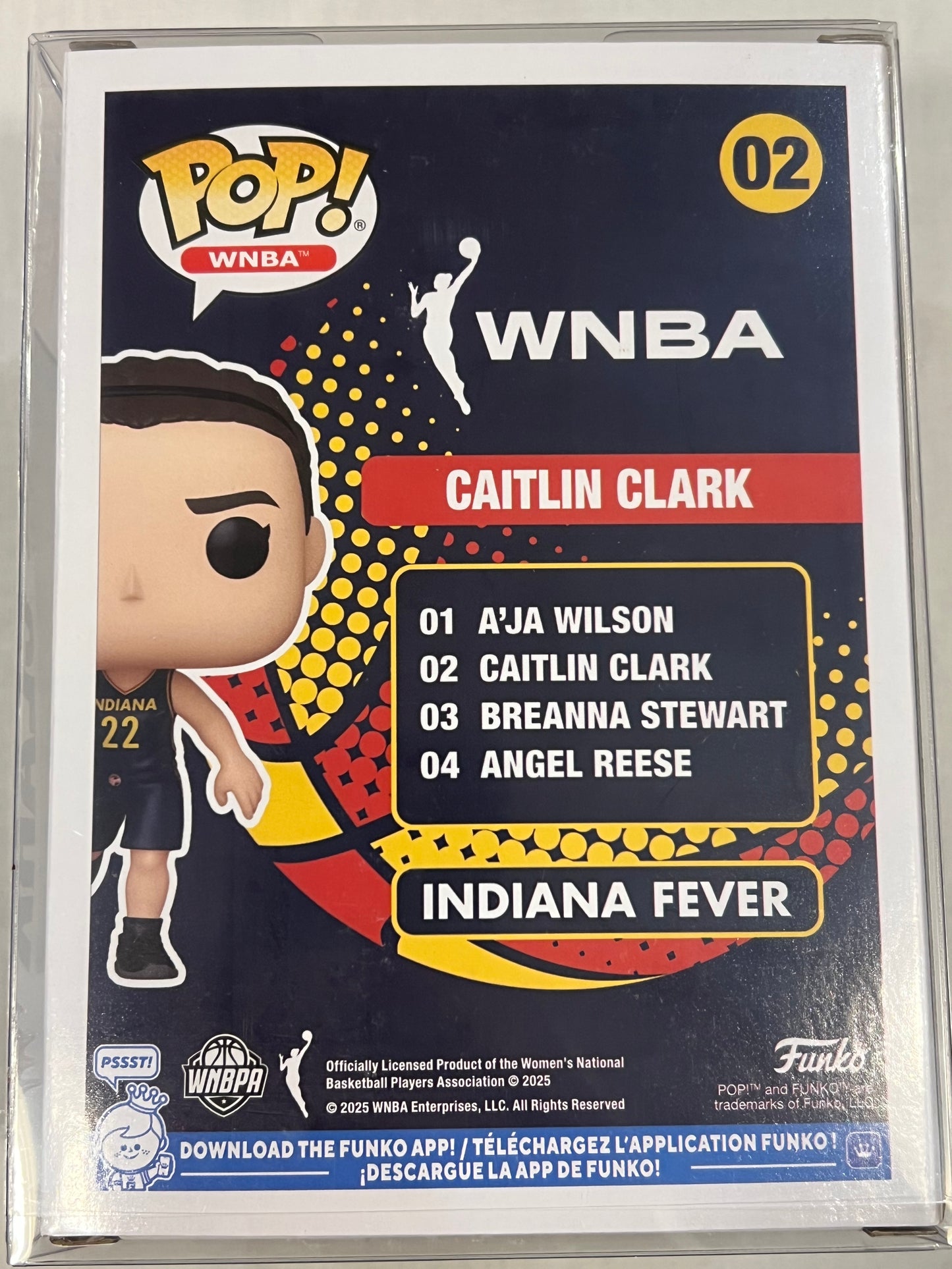 Caitlin Clark w/ Protective Case