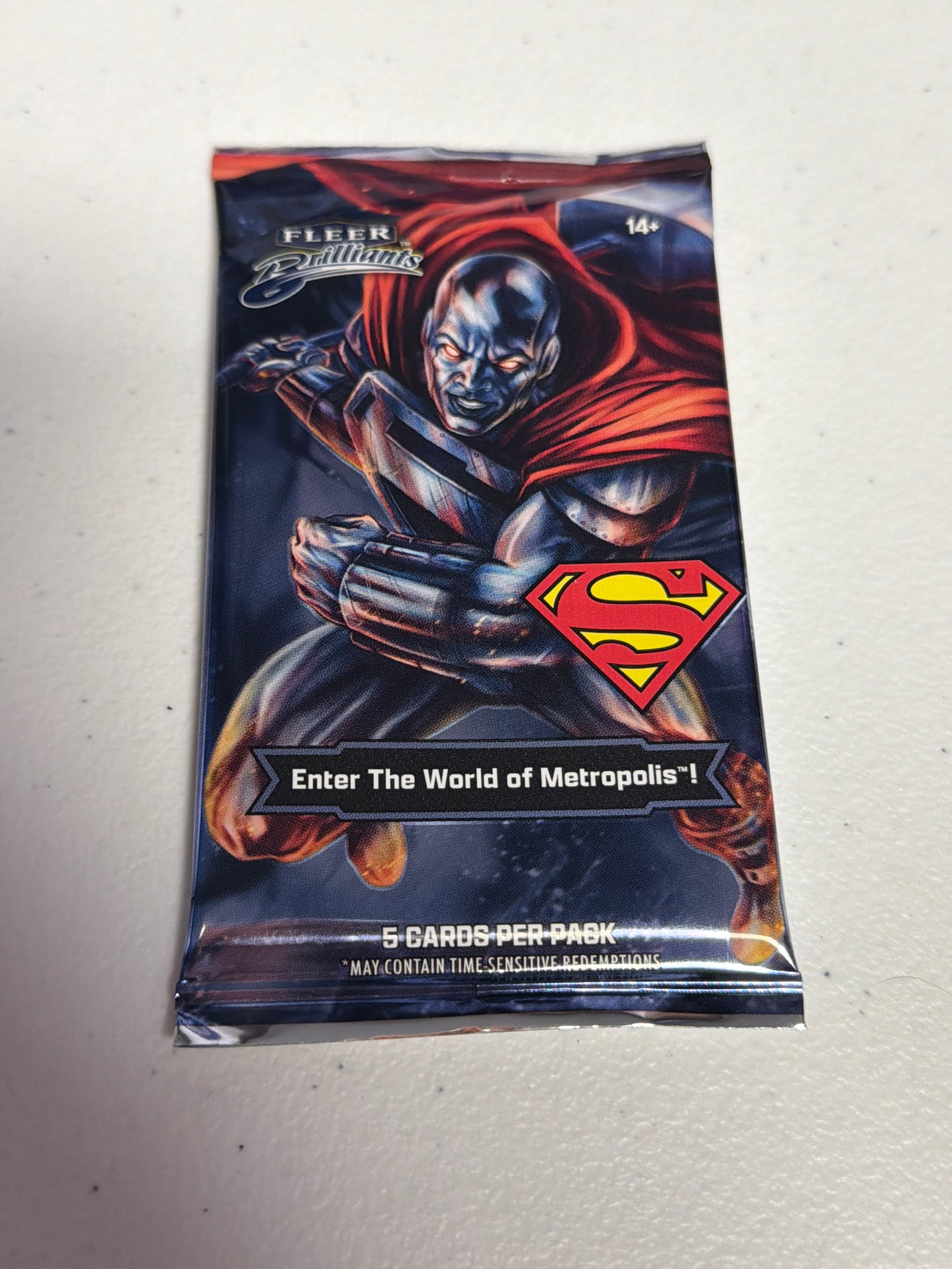 Superman Fleer Brilliants Single Pack