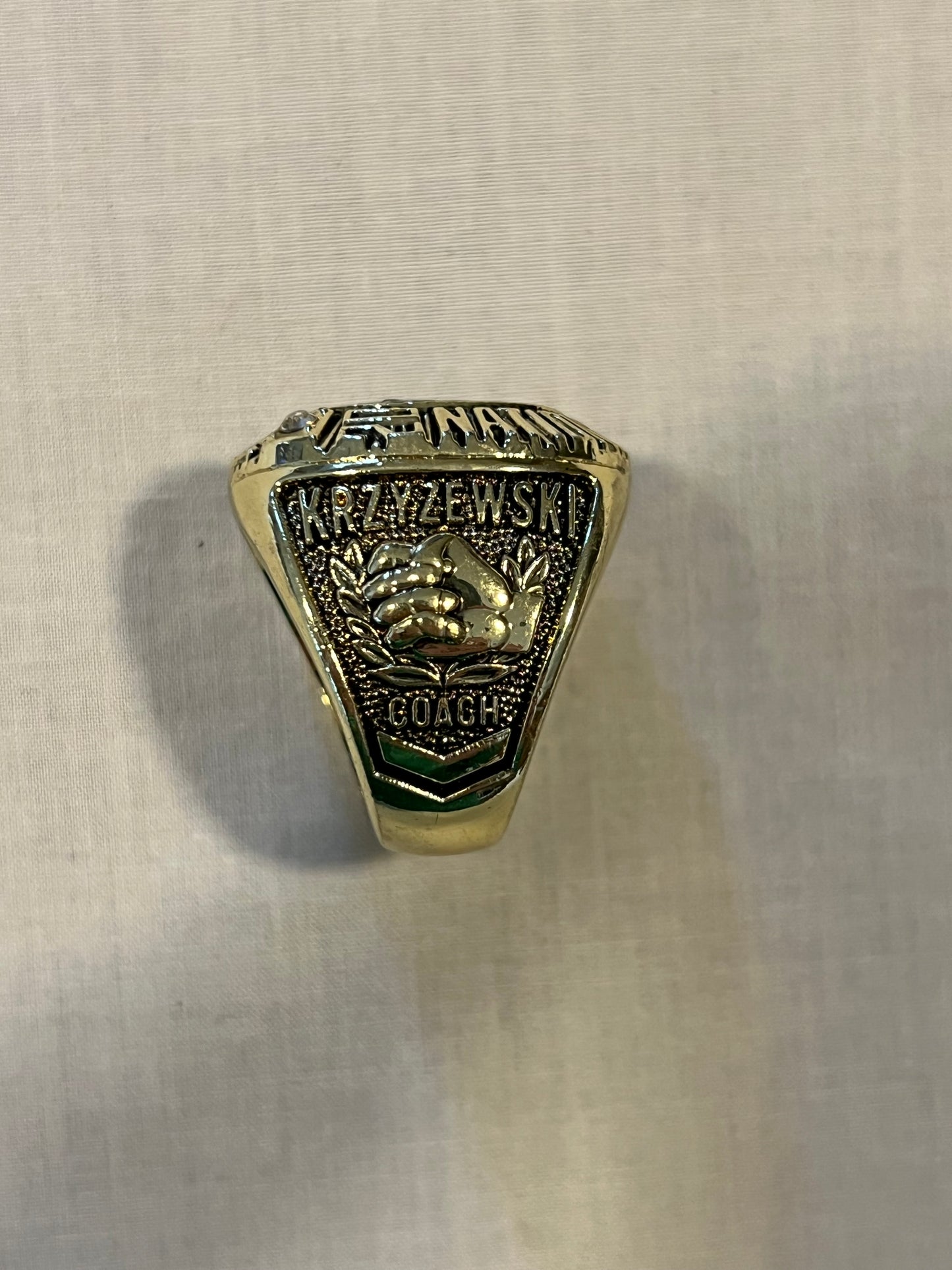 Coach K Duke 2001 ACC Championship Replica Ring