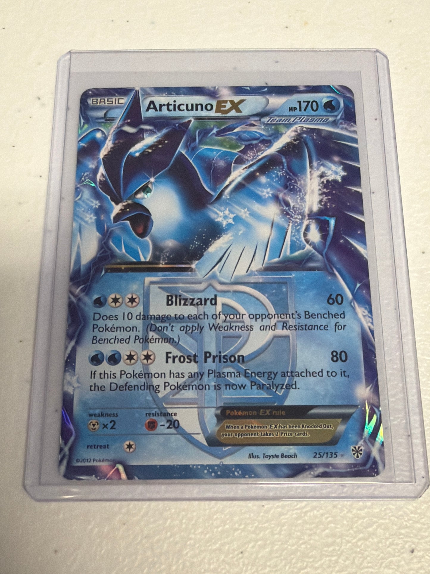 Articuno EX Holo
