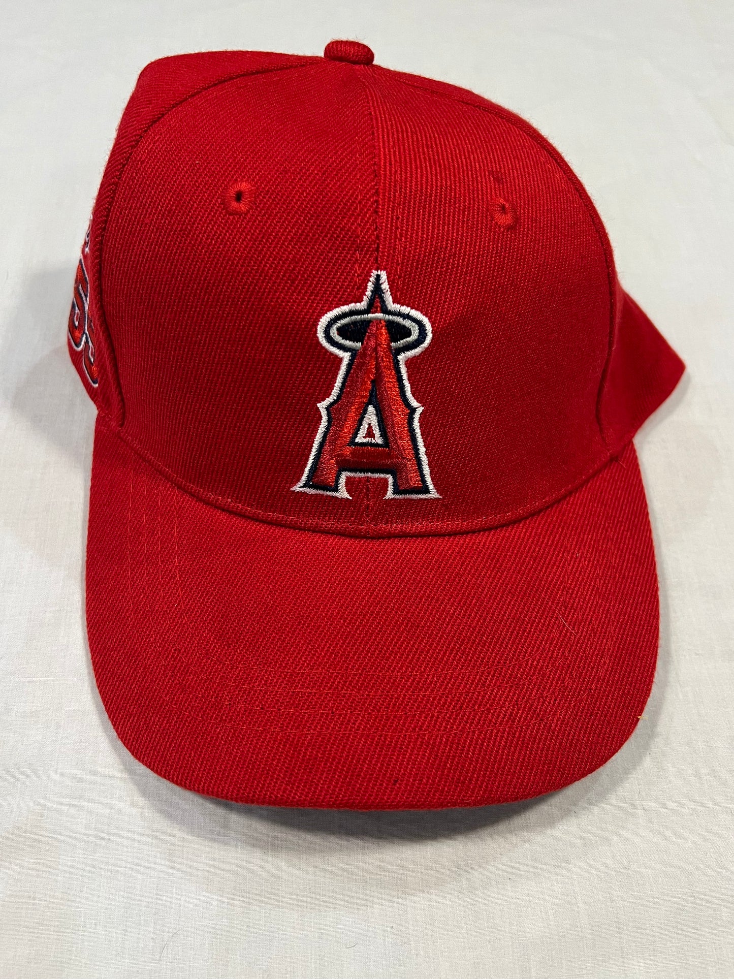 LA Angels #55 Player Special Red Hat