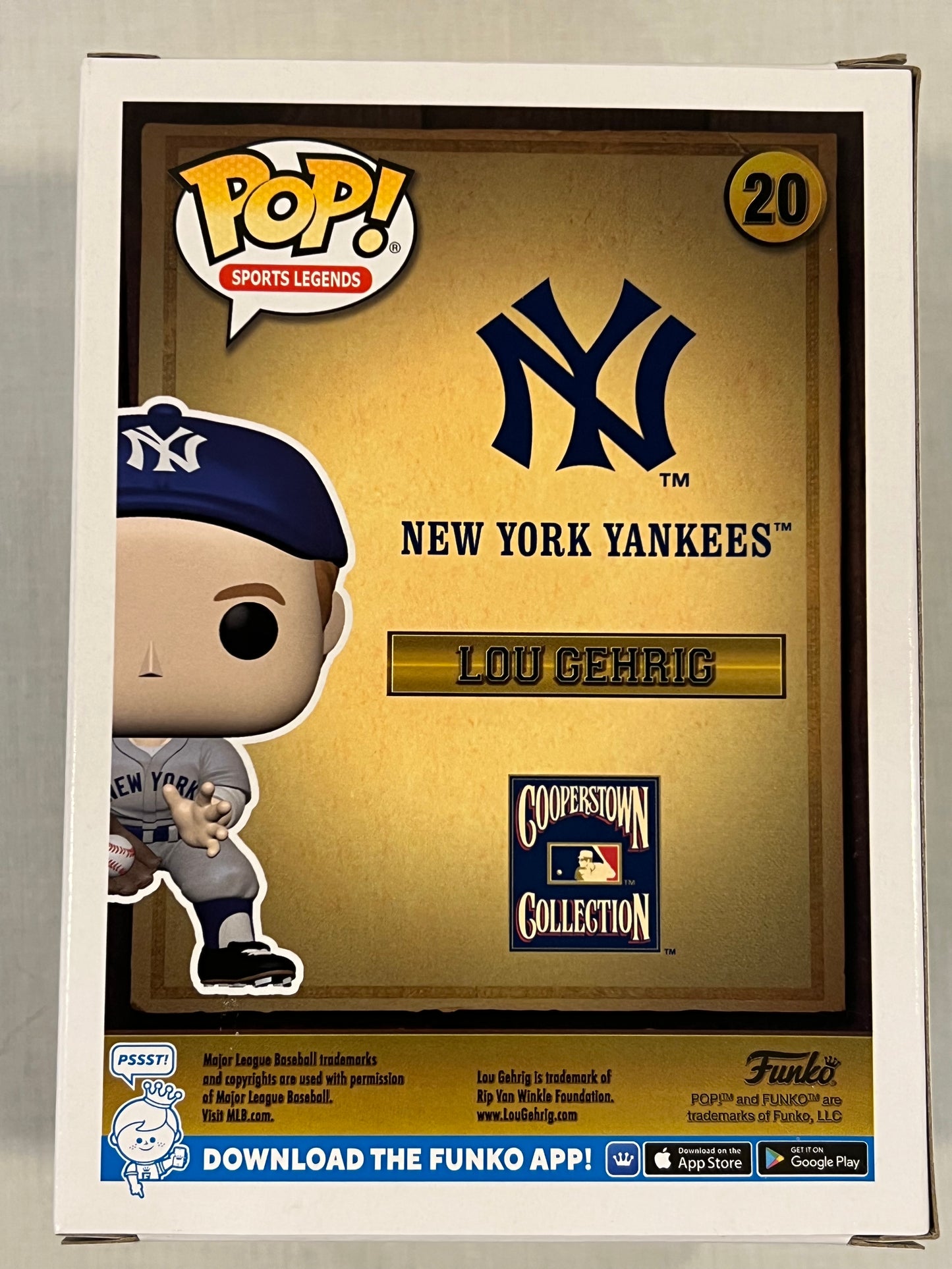 Lou Gherig Funko Exclusive