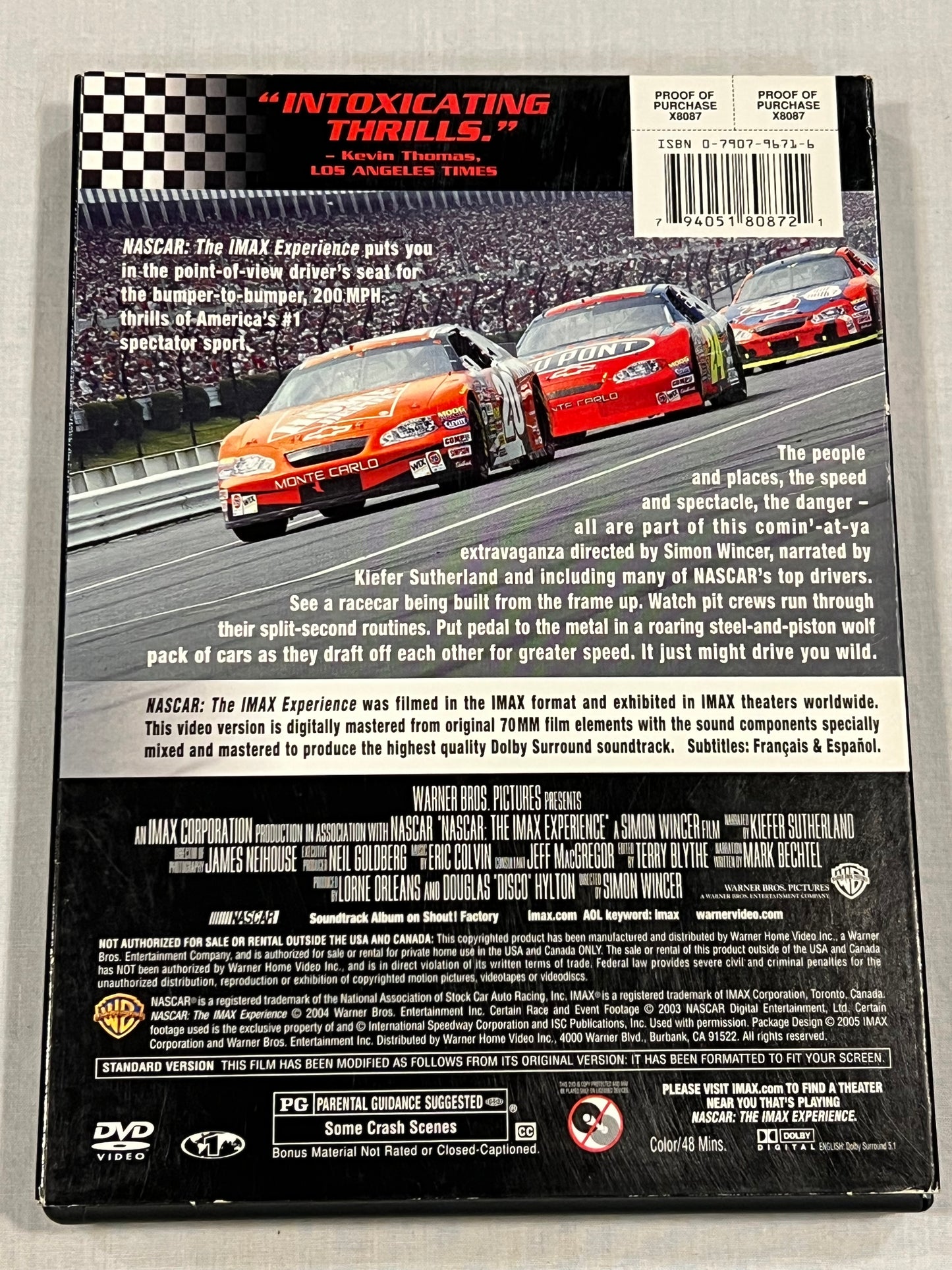 NASCAR Imax DVD