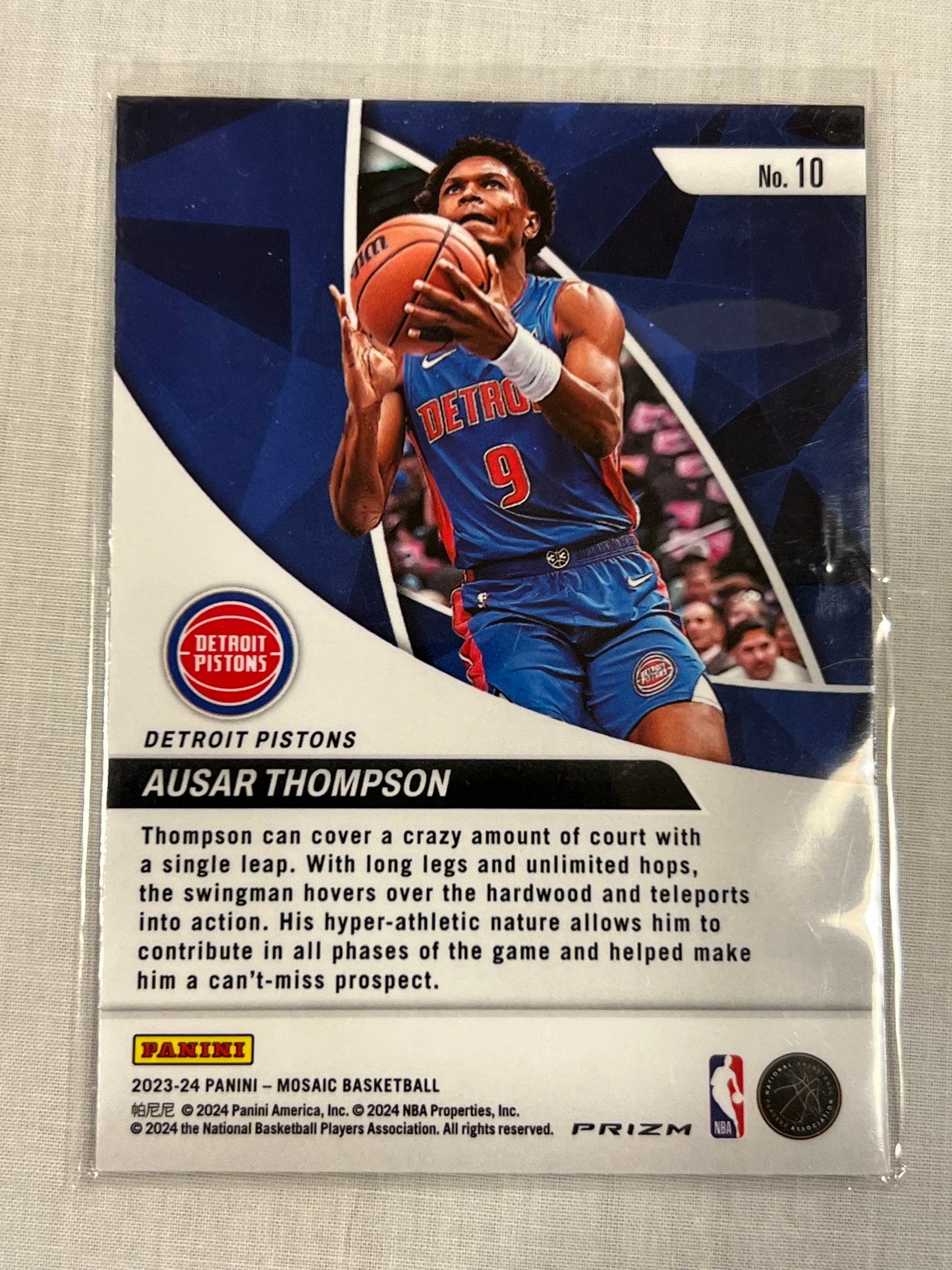 Ausar Thompson Silver Elevate Rookie