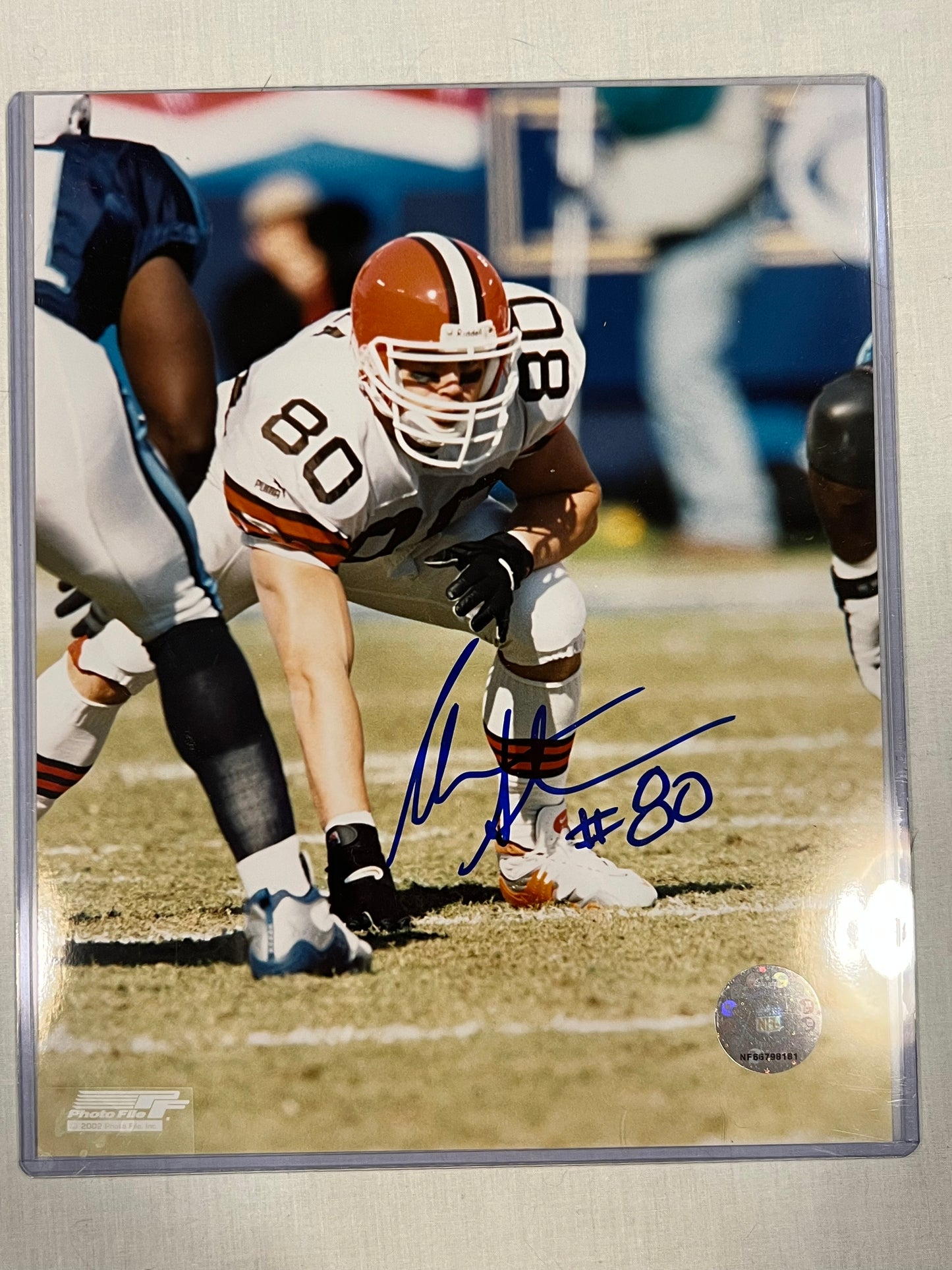 Aaron Shea Cleveland Browns signed 8x10 Photo