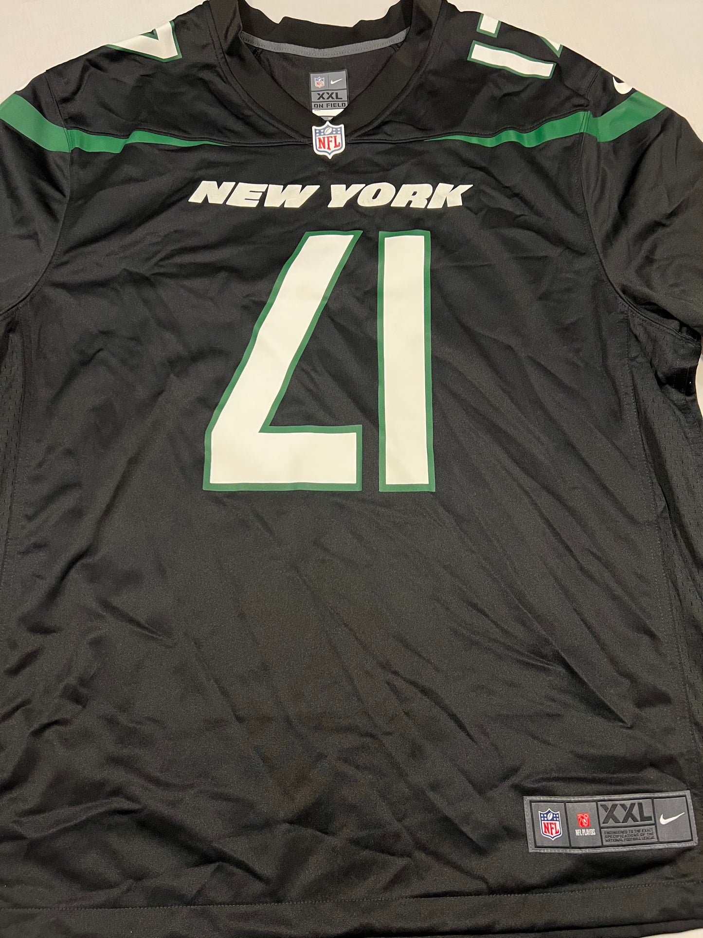 Garrett Wilson NY Jets Mens XXL Defect Jersey
