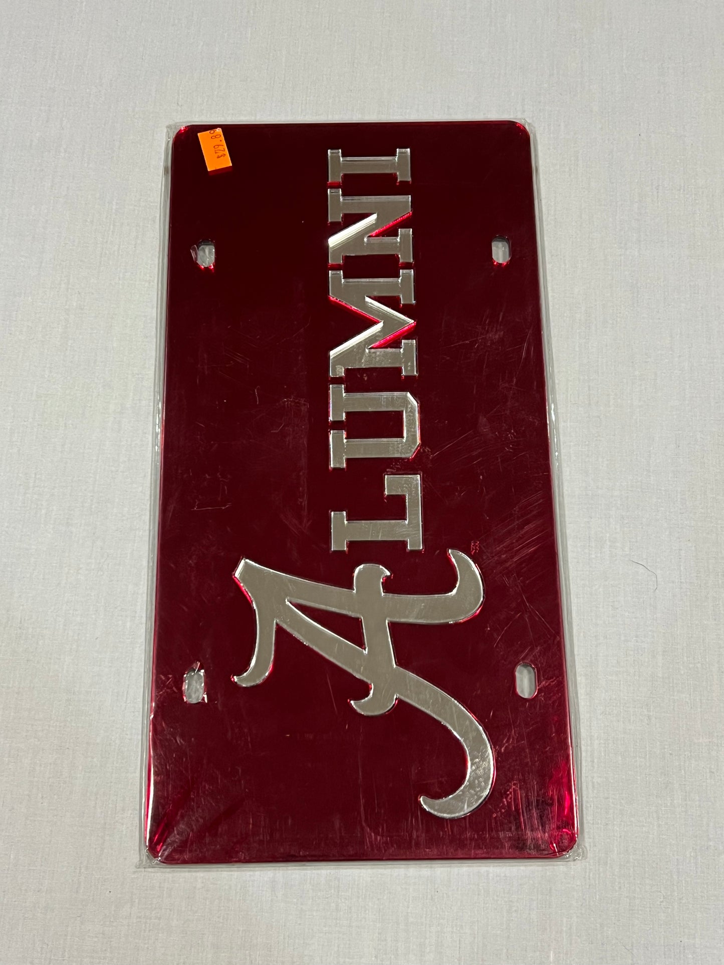 Alabama Red Alumni Plate