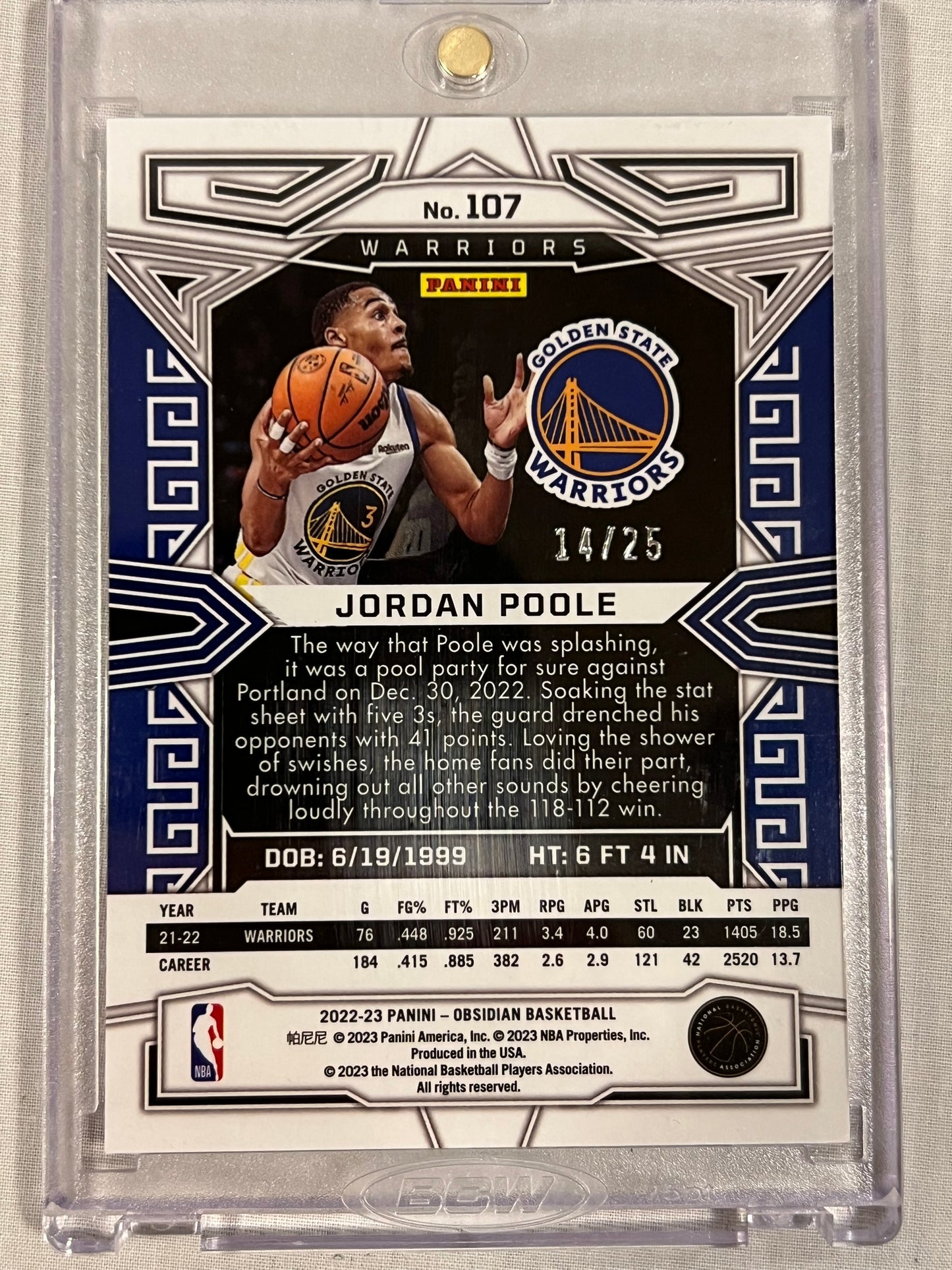 Joran Poole Obsidian Green /25