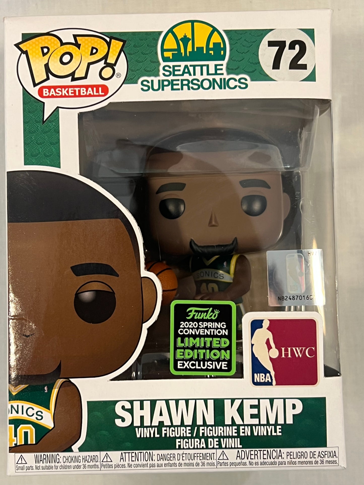 Shawn Kemp Convention Exclusive