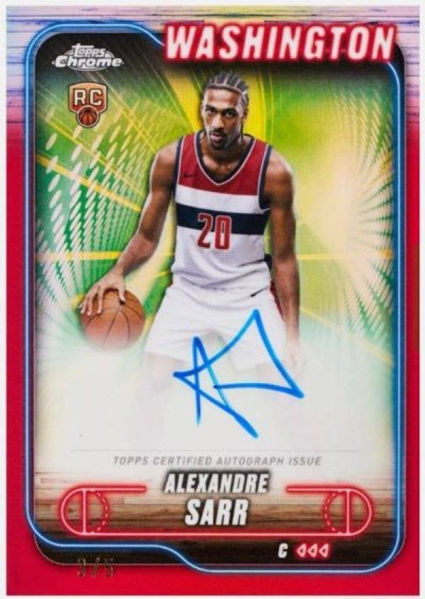 2024-25 Topps Chrome Basketball 32ct. Blaster Box