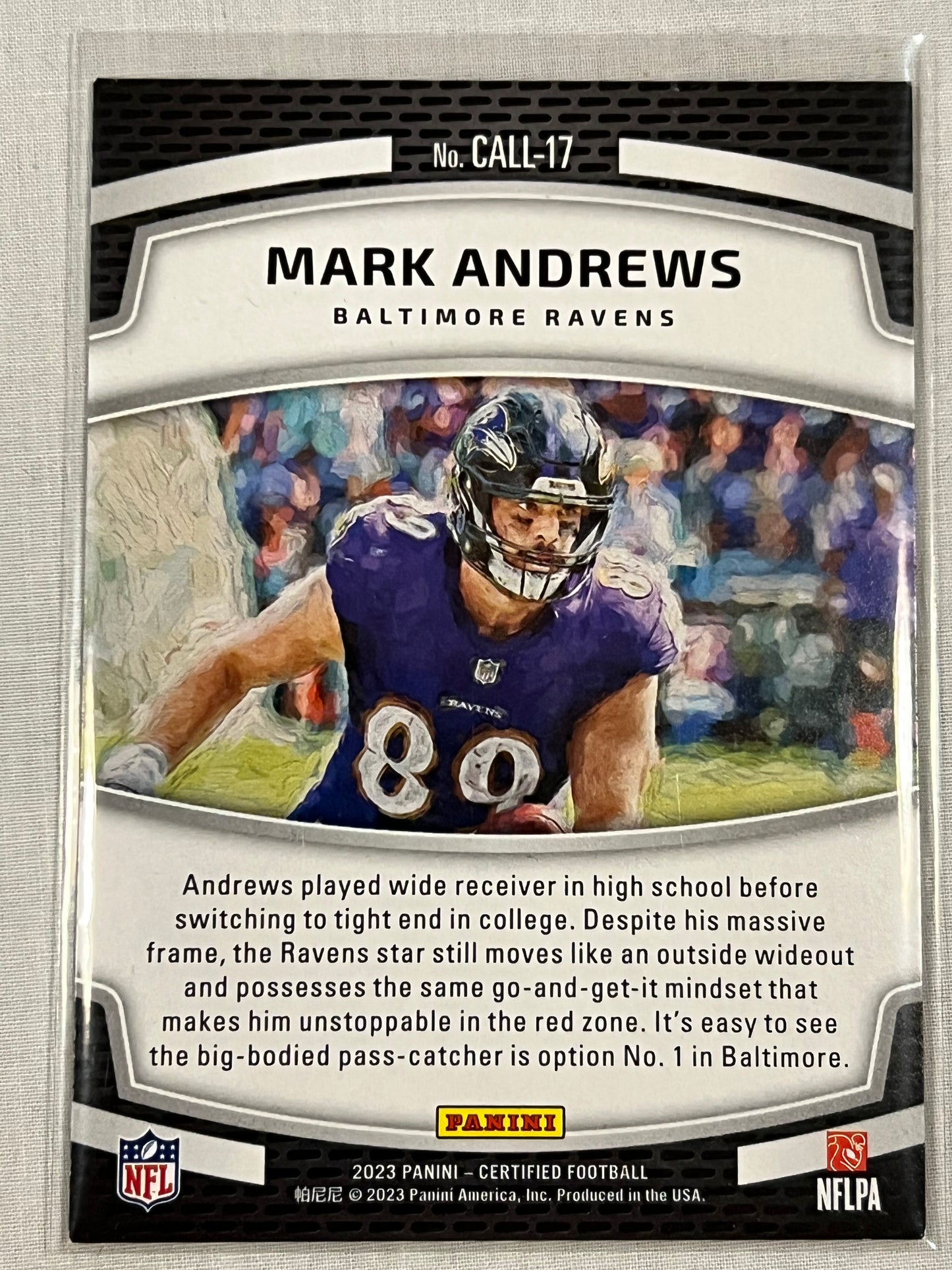 Mark Andrews Calling Card /249