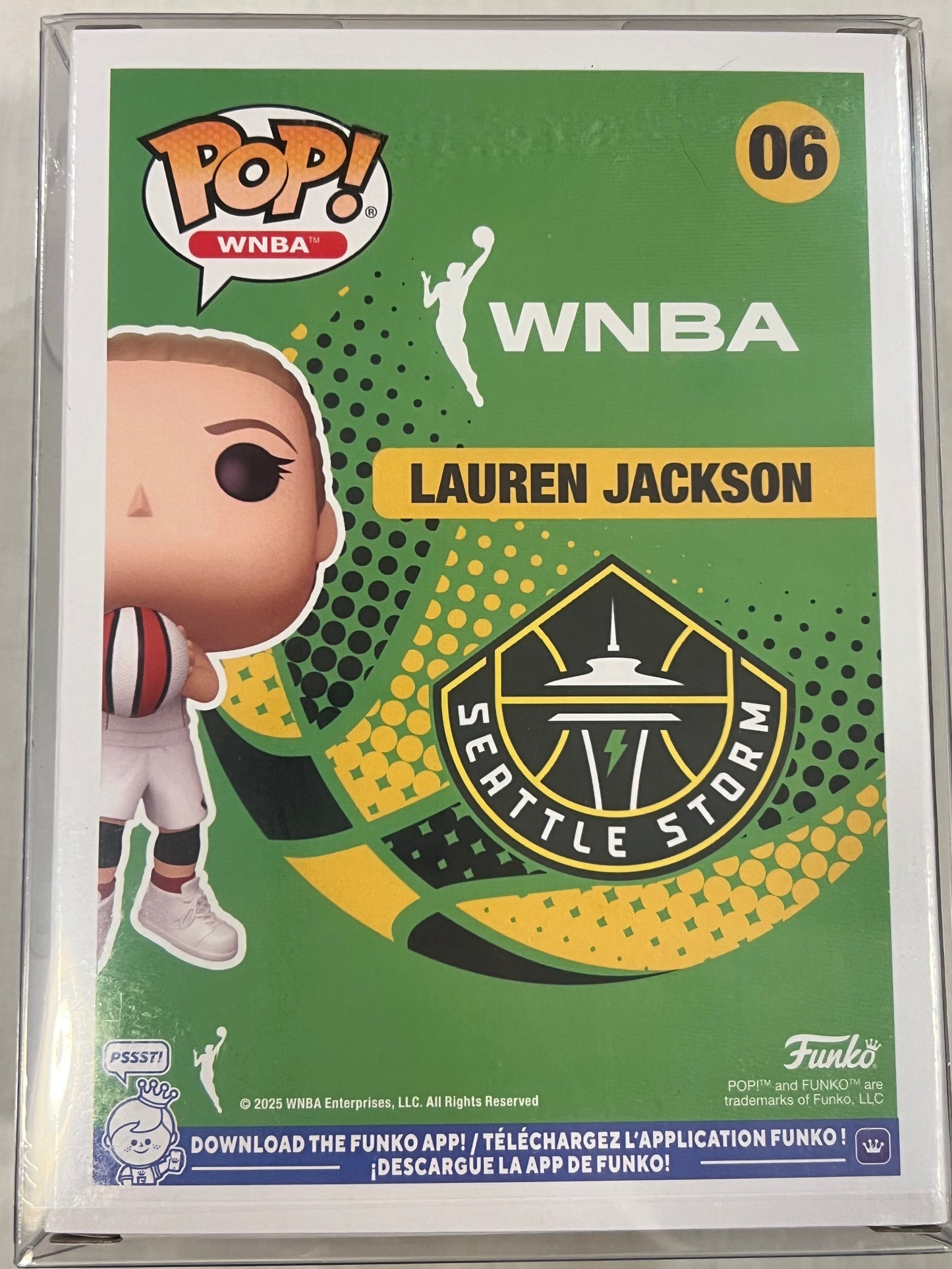 Lauren Jackson w/ Protective Case