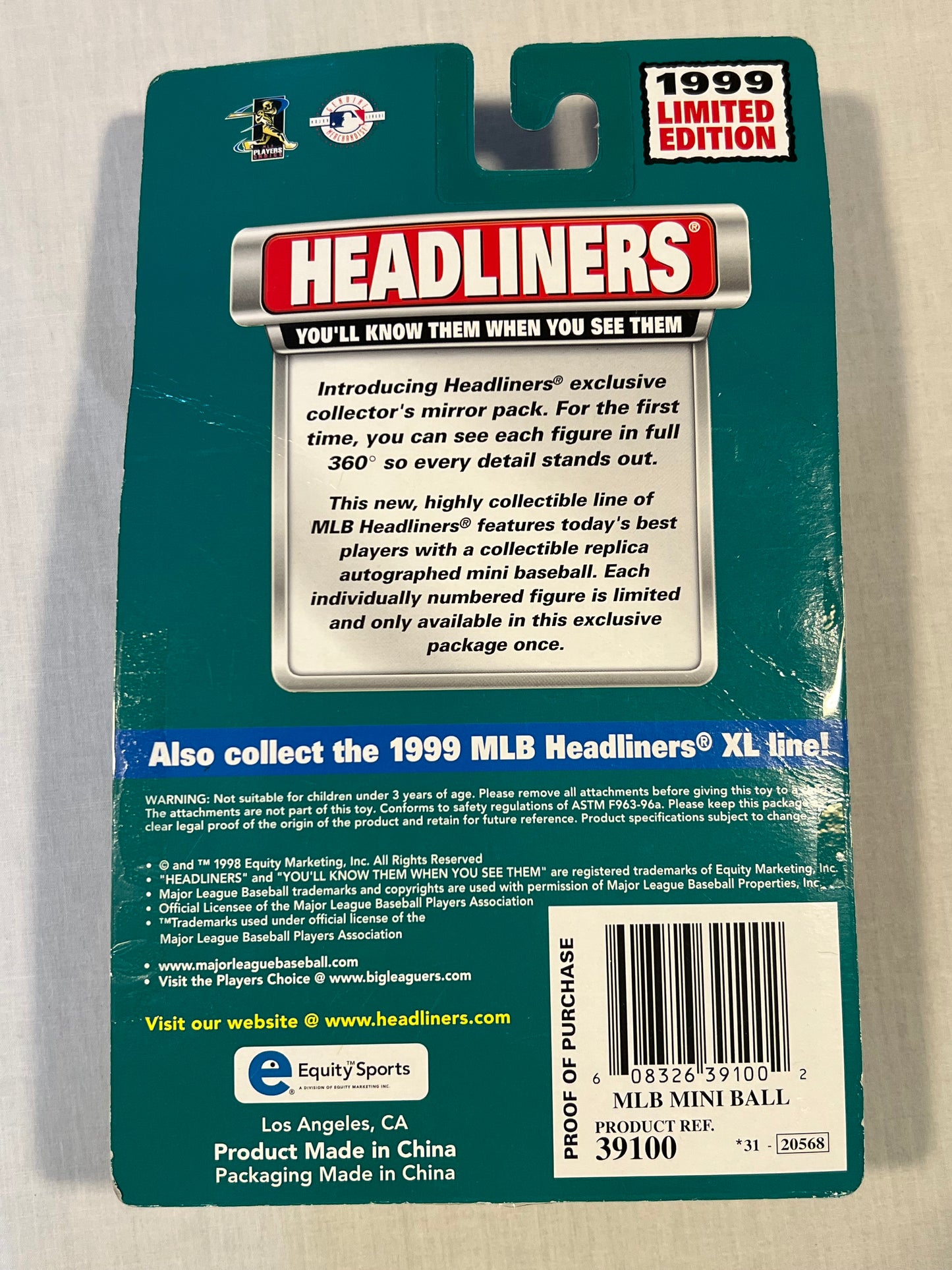 Mark Mcgwire Limited Edition Headliners