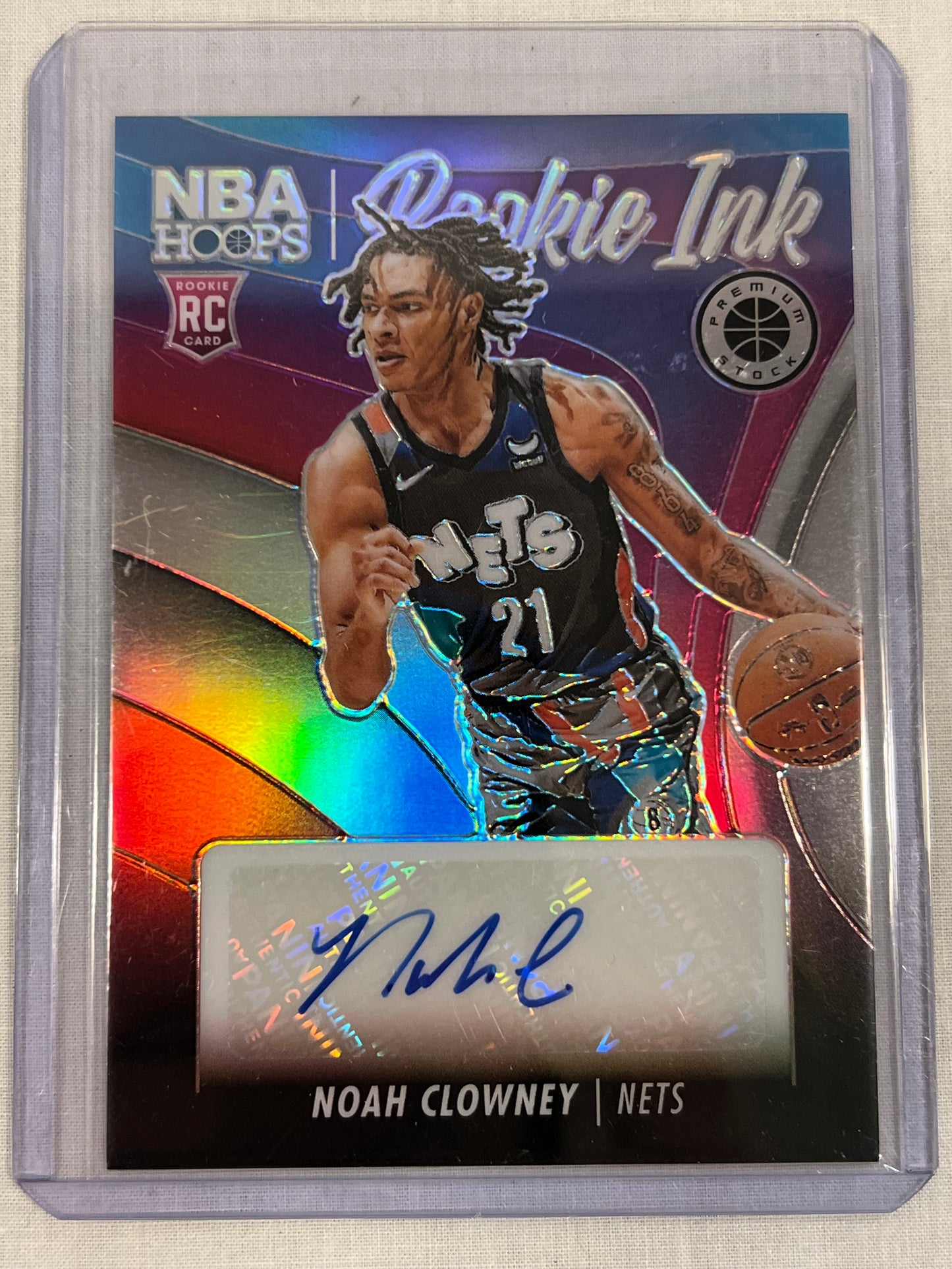 Noah Clowney Rookie Ink