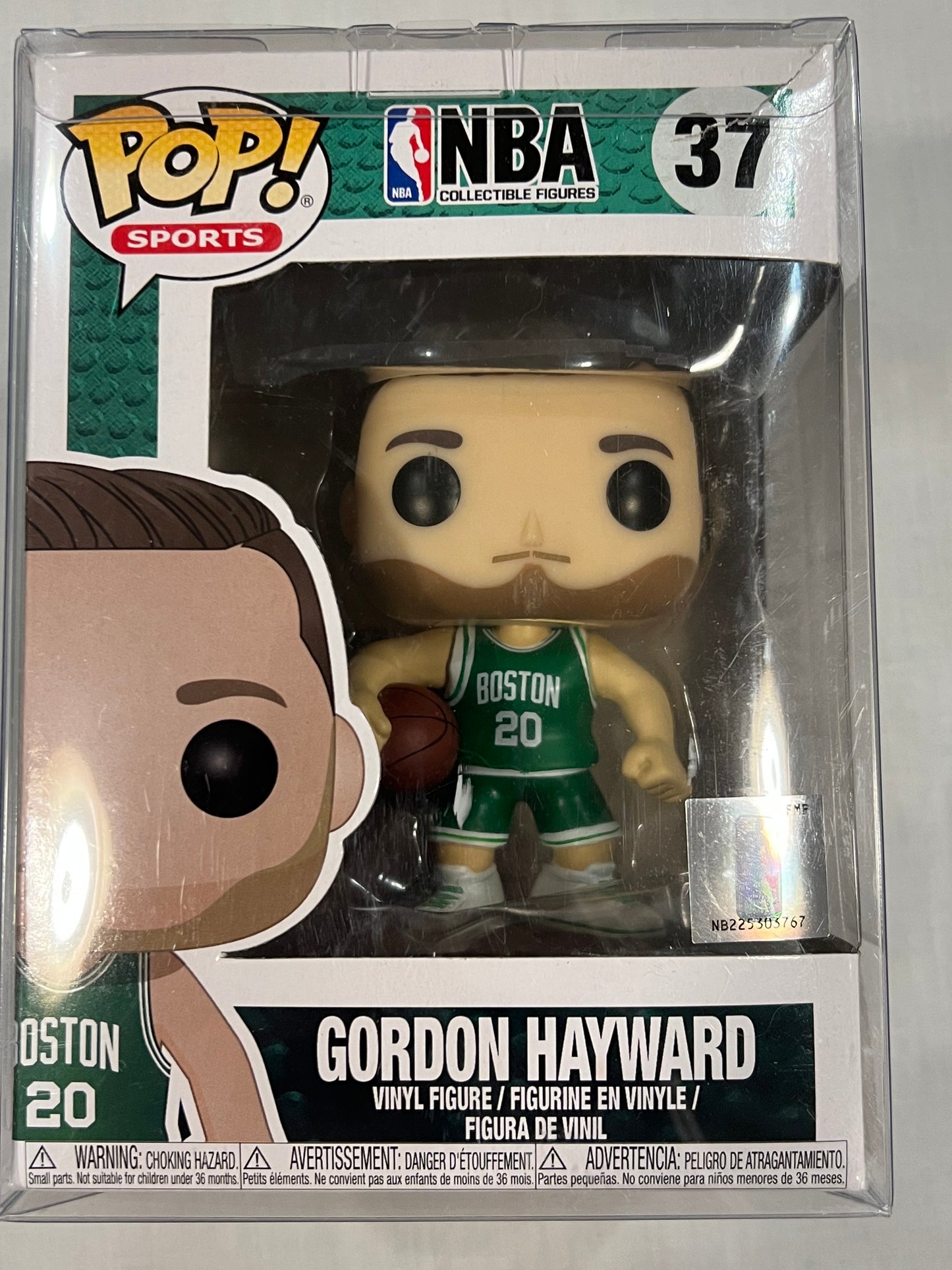 Gordon Hayward Celtics w/ protective case