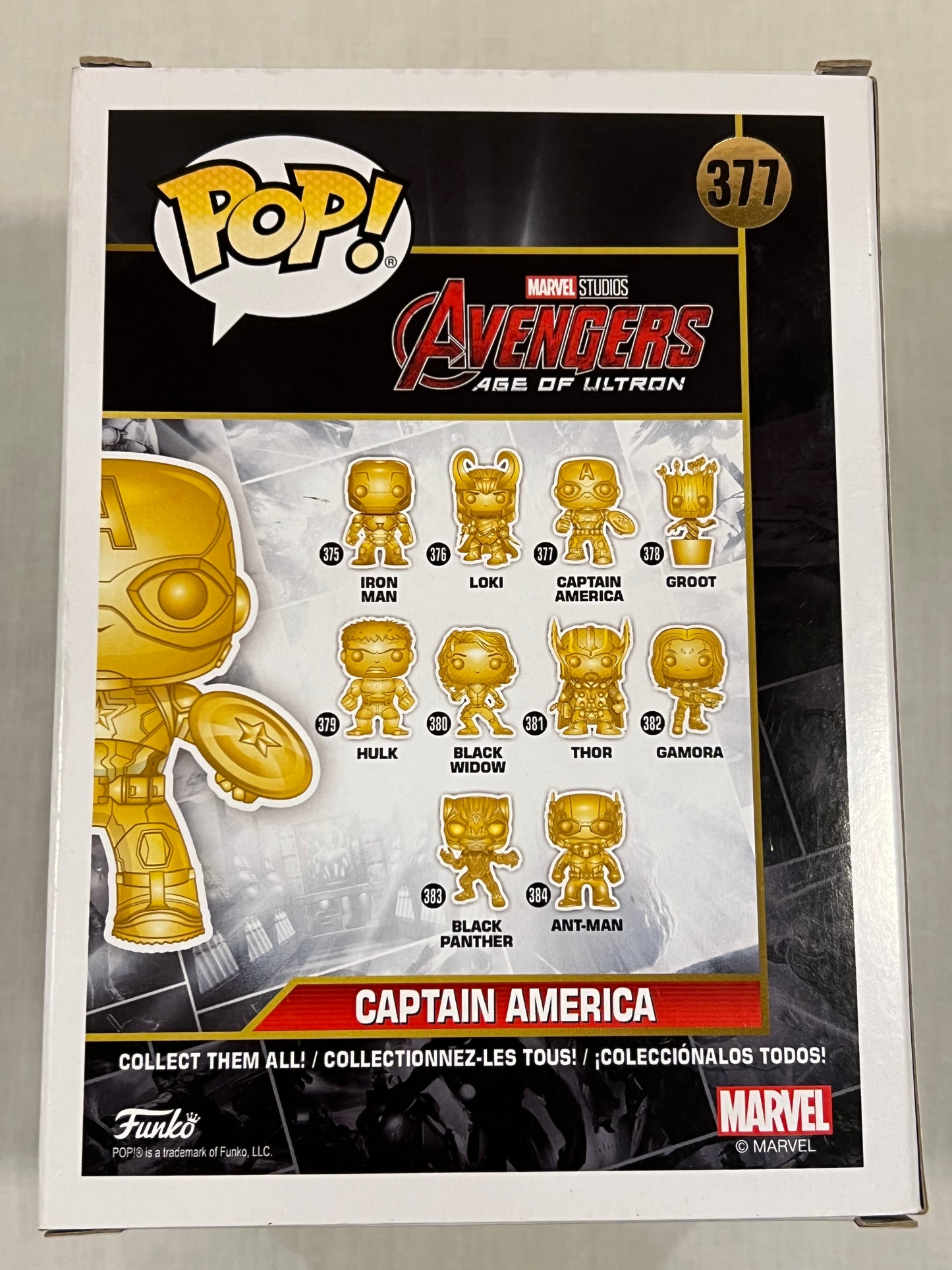 Captain America Gold