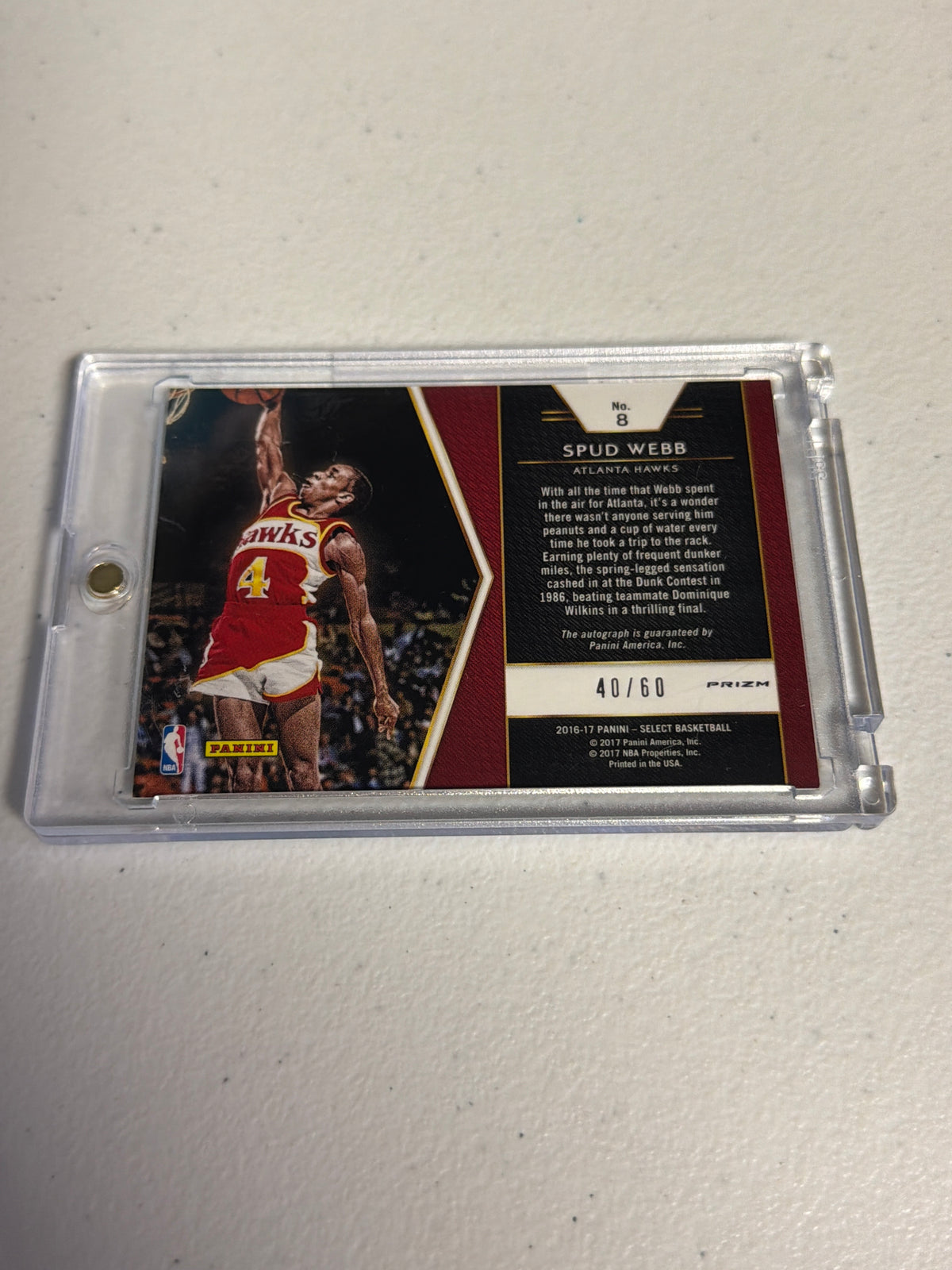 Spud Webb Auto /60