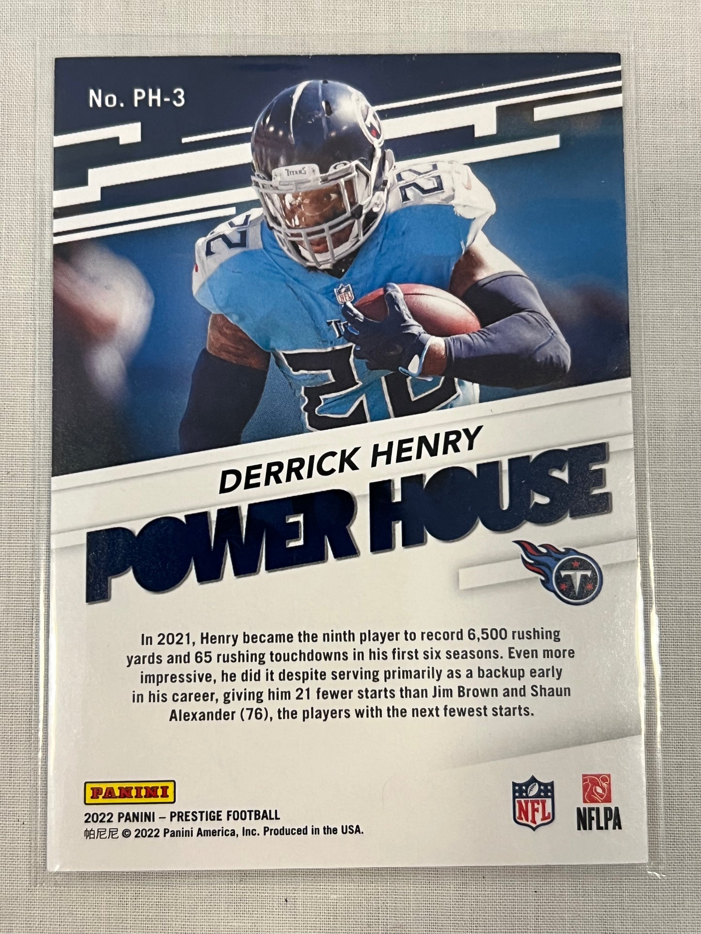 Derrick Henry Power House Blue /299