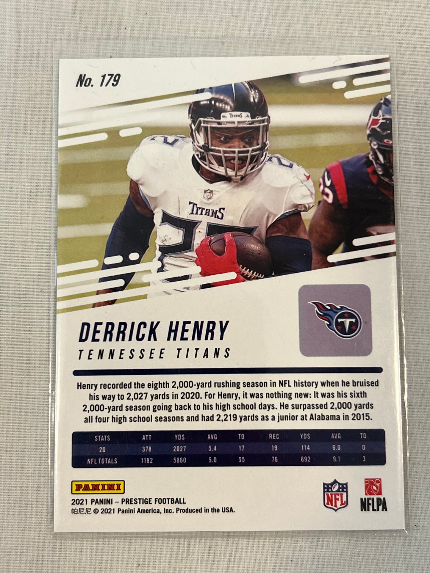 Derrick Henry Prestige Green /199
