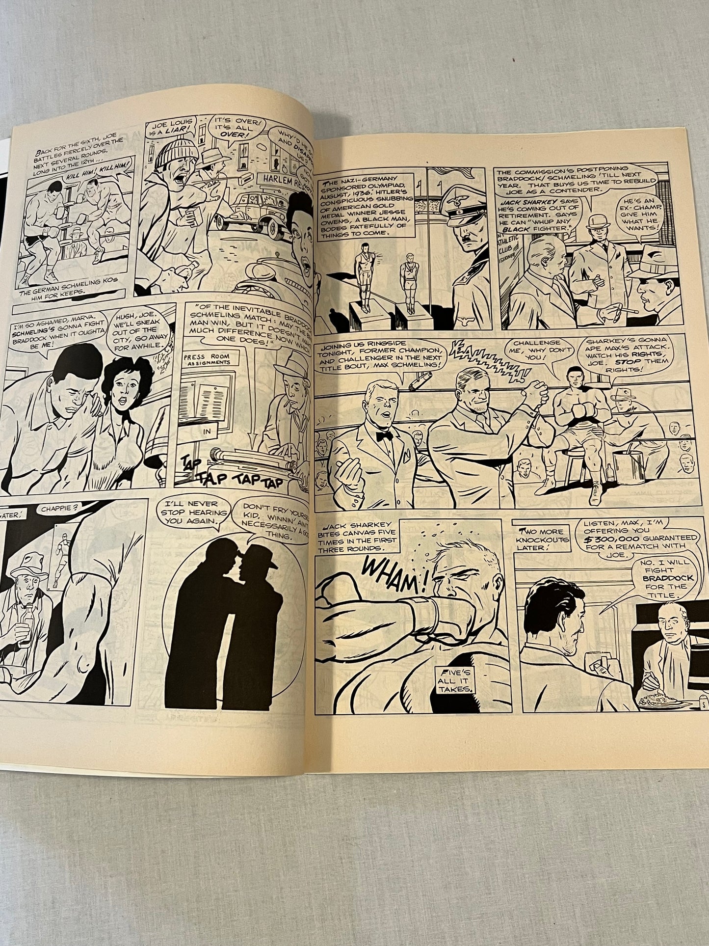 Joe Louis 1992 Sports Legends Boxer Comic