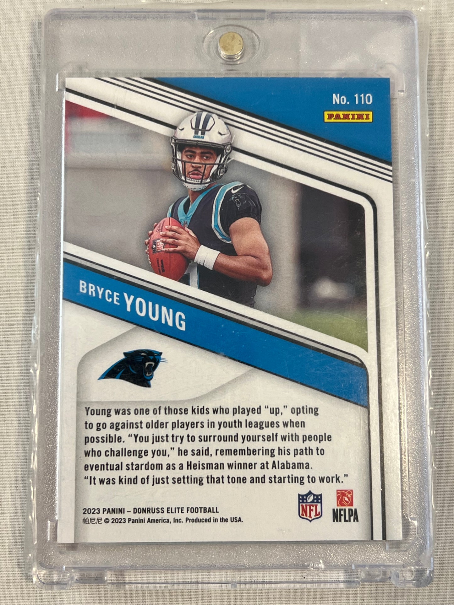 Bryce Young Pink Elite Rookie