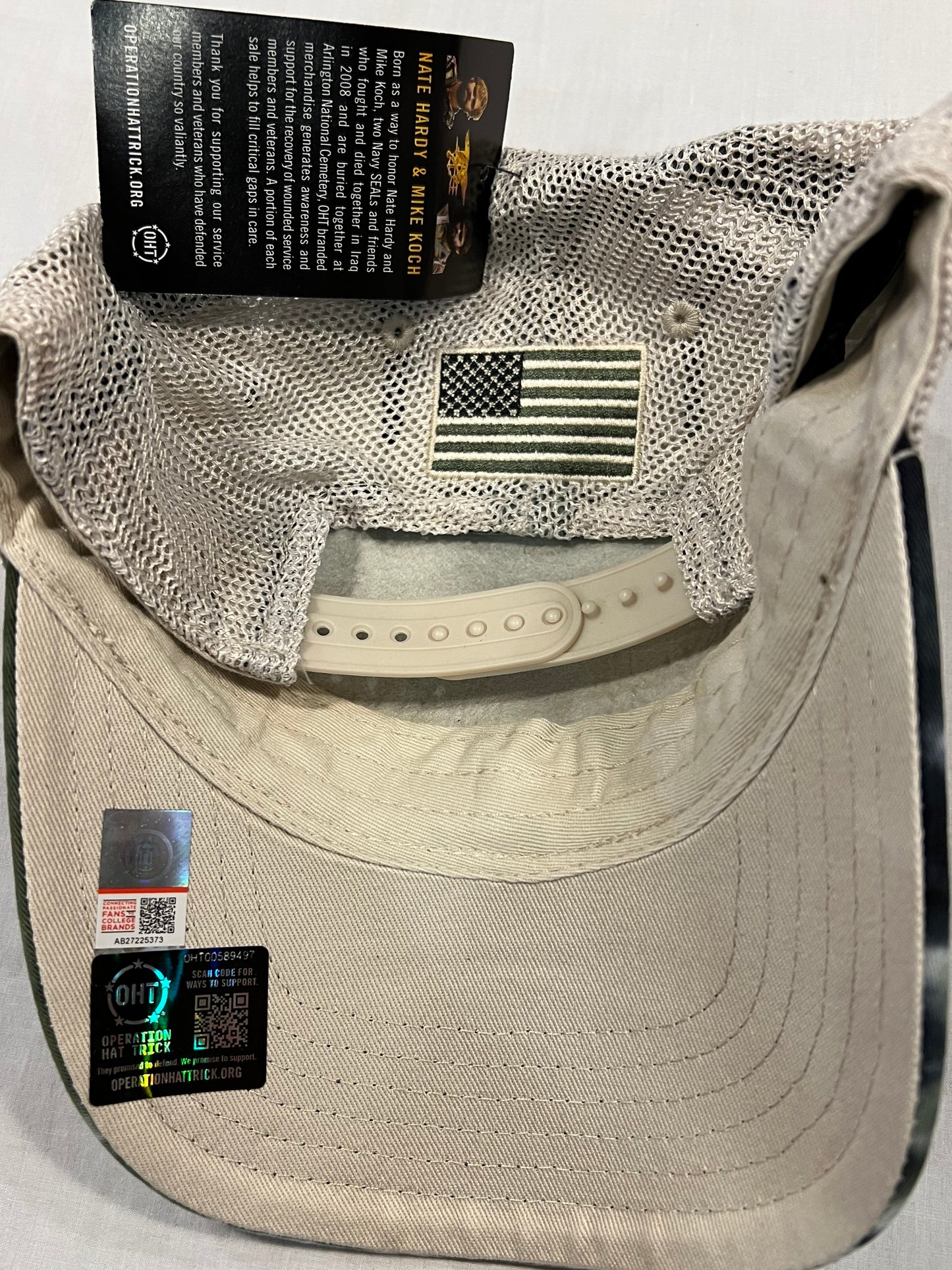 Texas Longhorns Military Appreciation Camo Snapback
