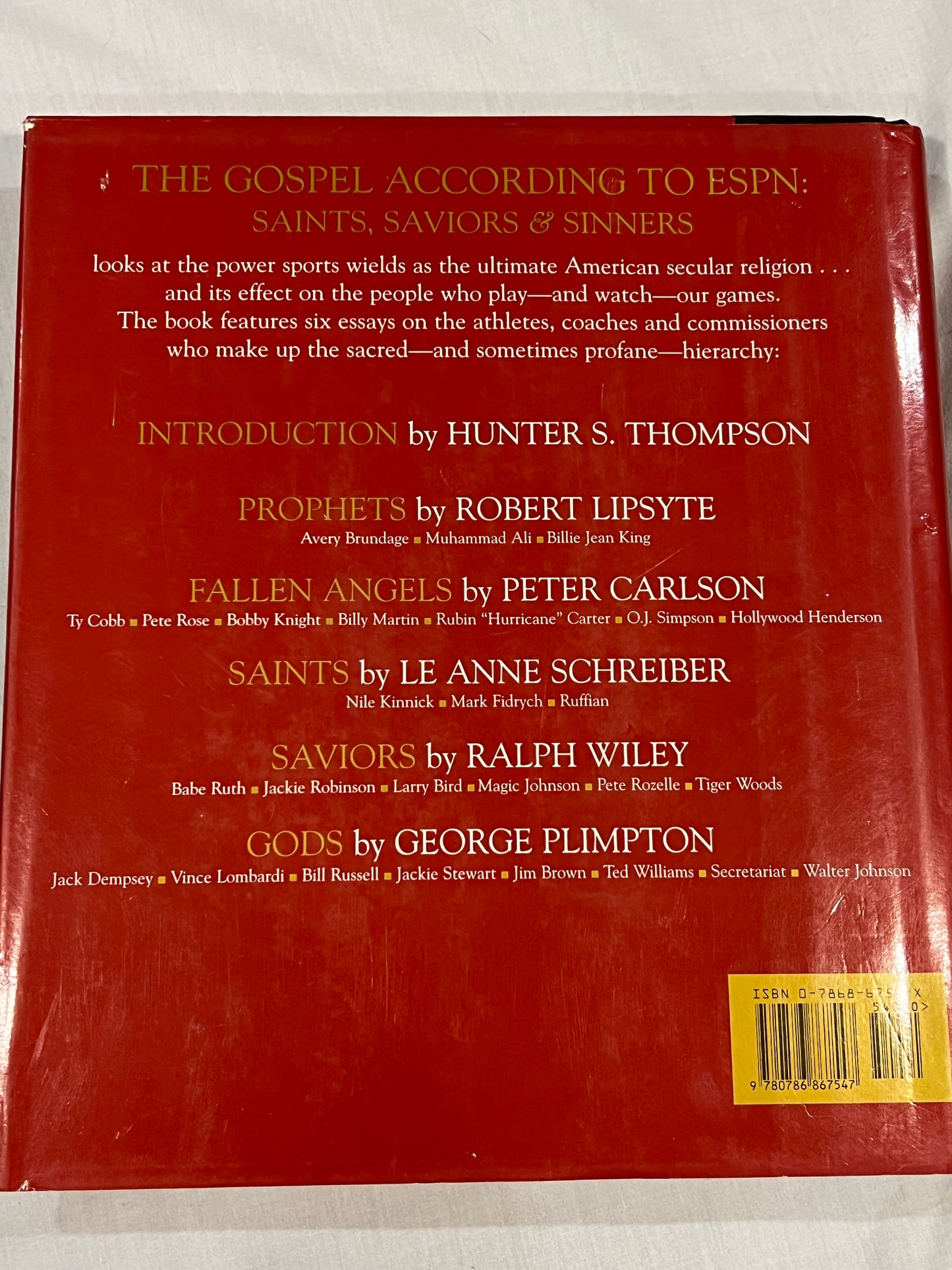 ESPN The Gospel Hardcover