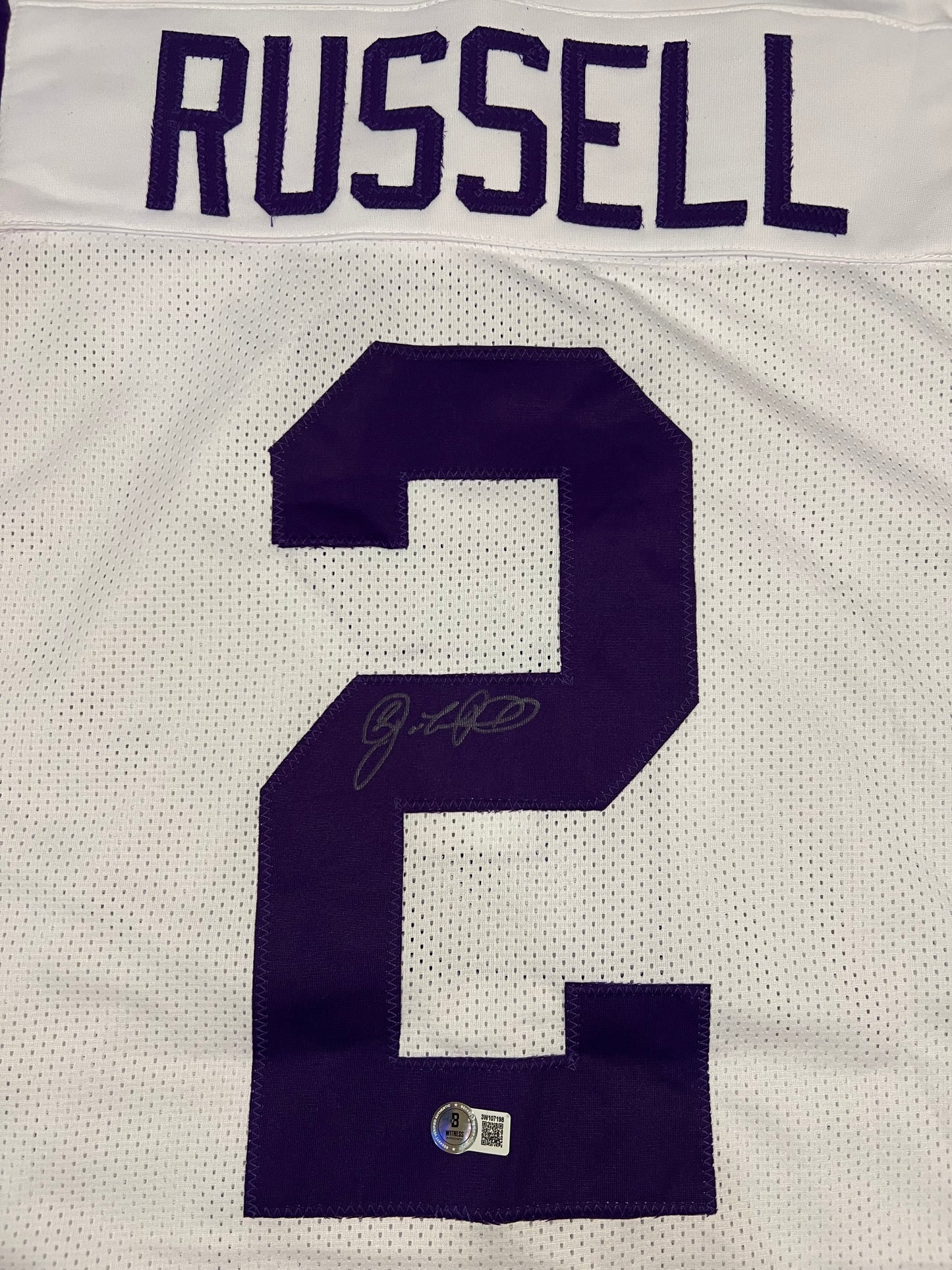 Jamarcus Russell Signed LSU Jersey