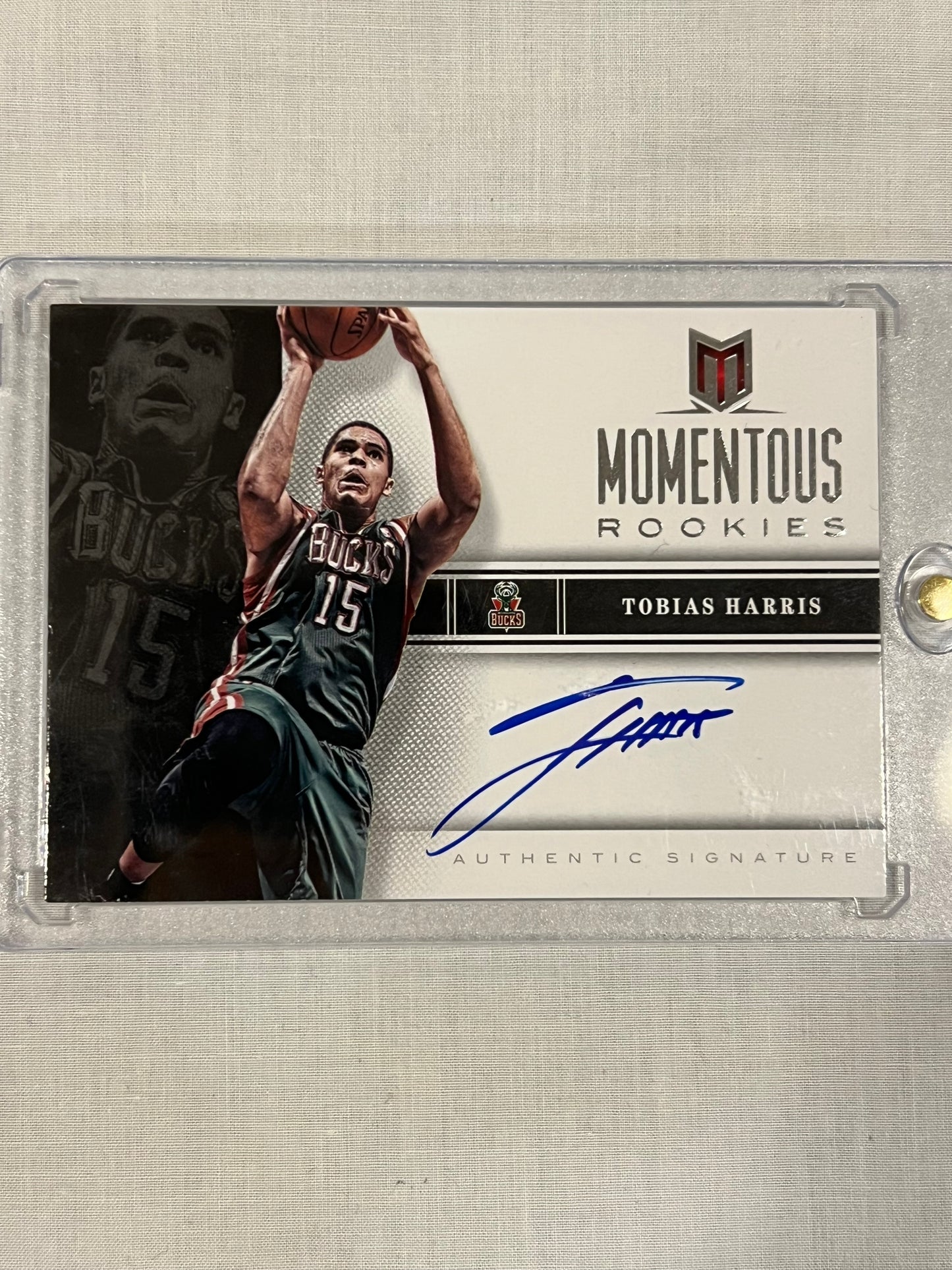 Tobias Harris Momentous Rookie Auto