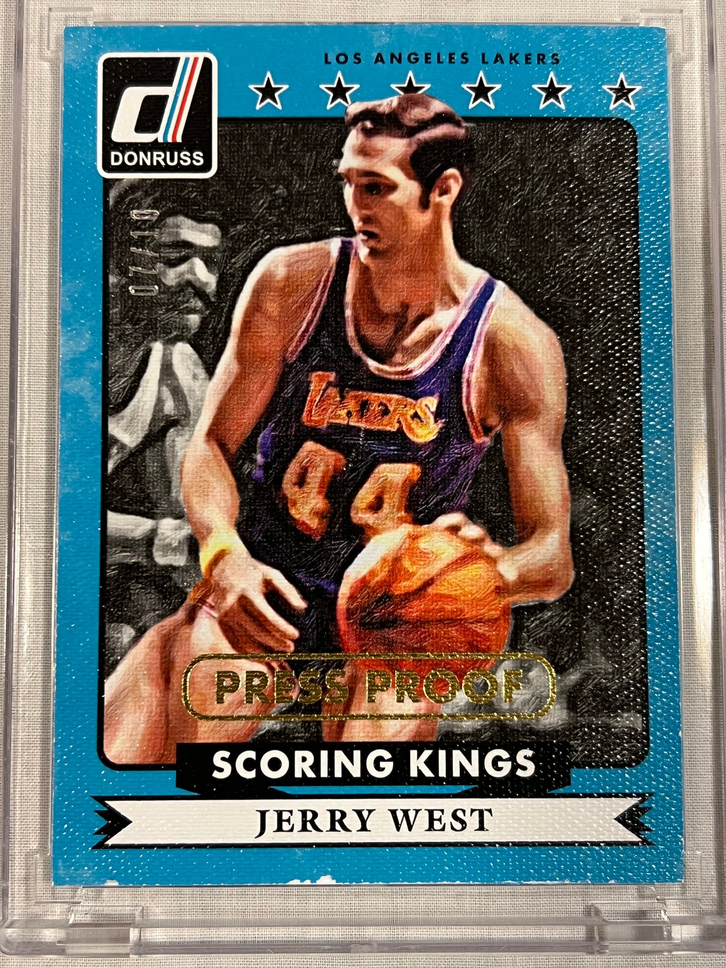 Jerry West Press Proof /10
