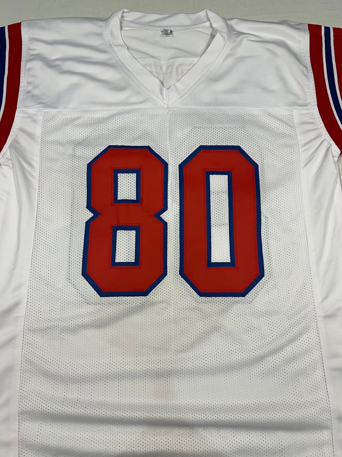 Irving Fryar signed Patritots Jersey