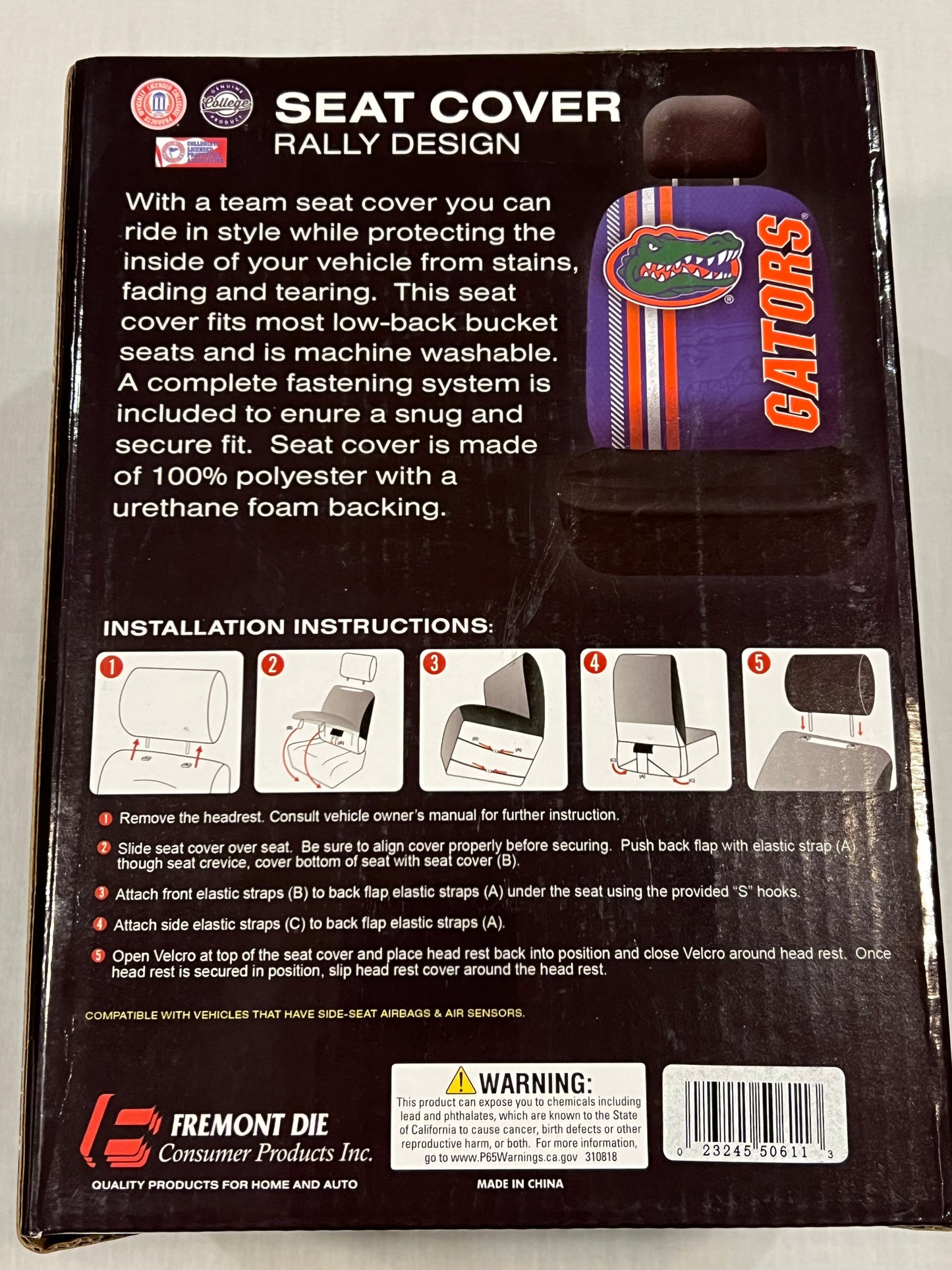 Clemson Tigers Seat Covers