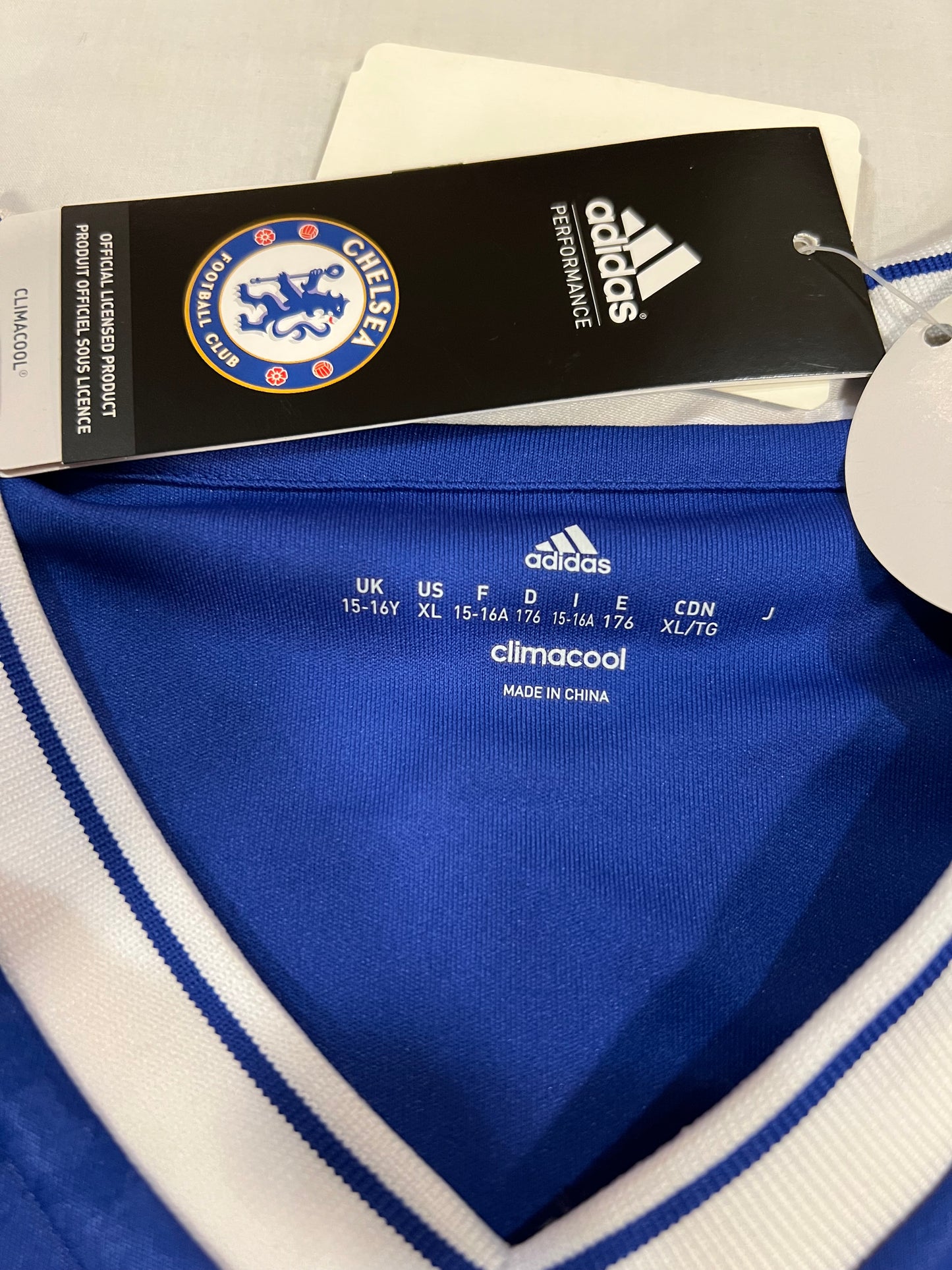 Chelsea Blue Team Youth XL Official Jersey