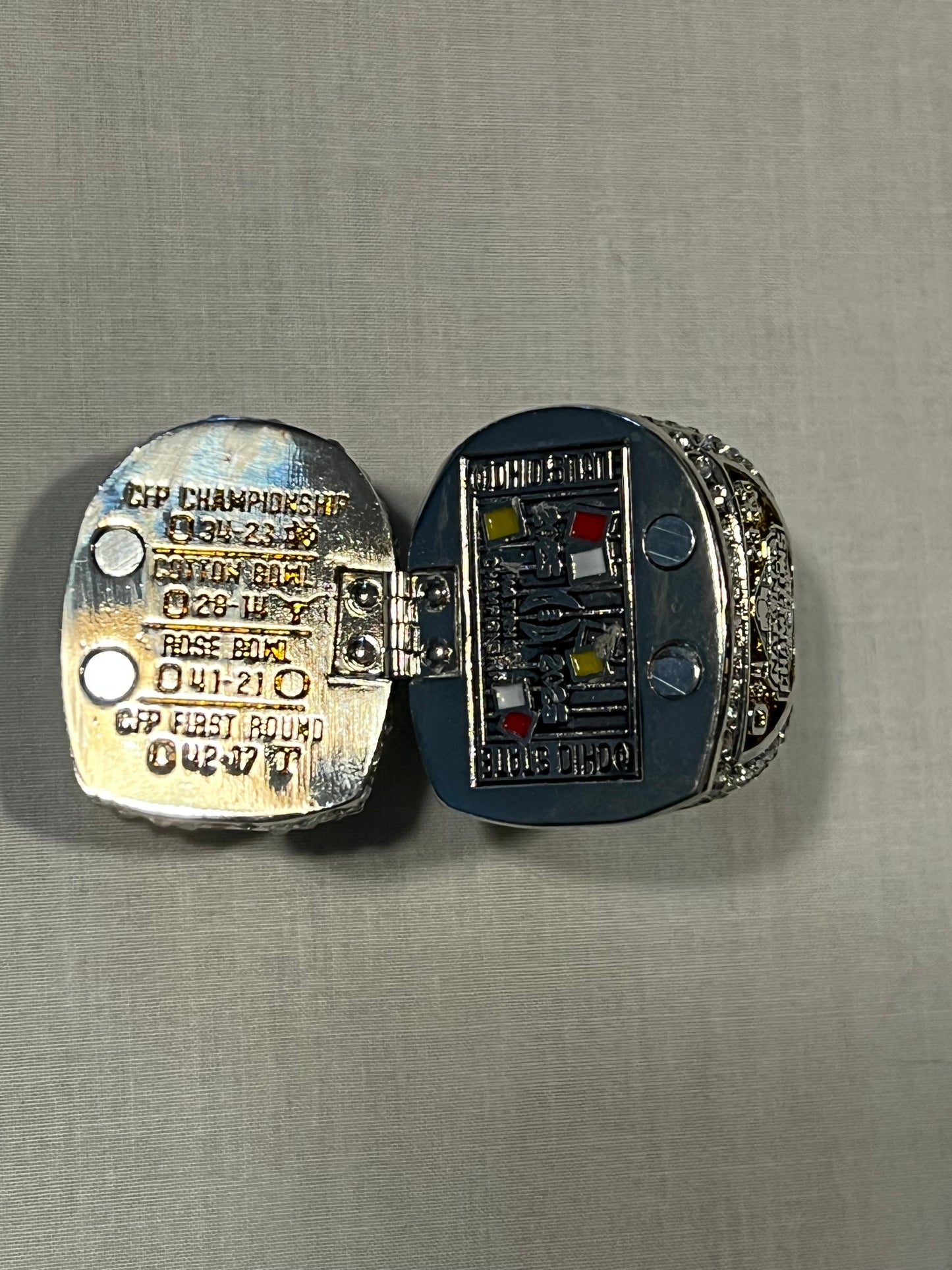 Ryan Day Ohio State 2025 National Championship Replica Ring