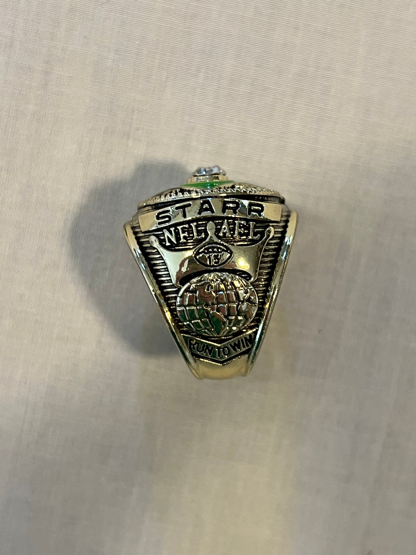 Bart Starr Packers 1967 Super Bowl Championship Relica Ring