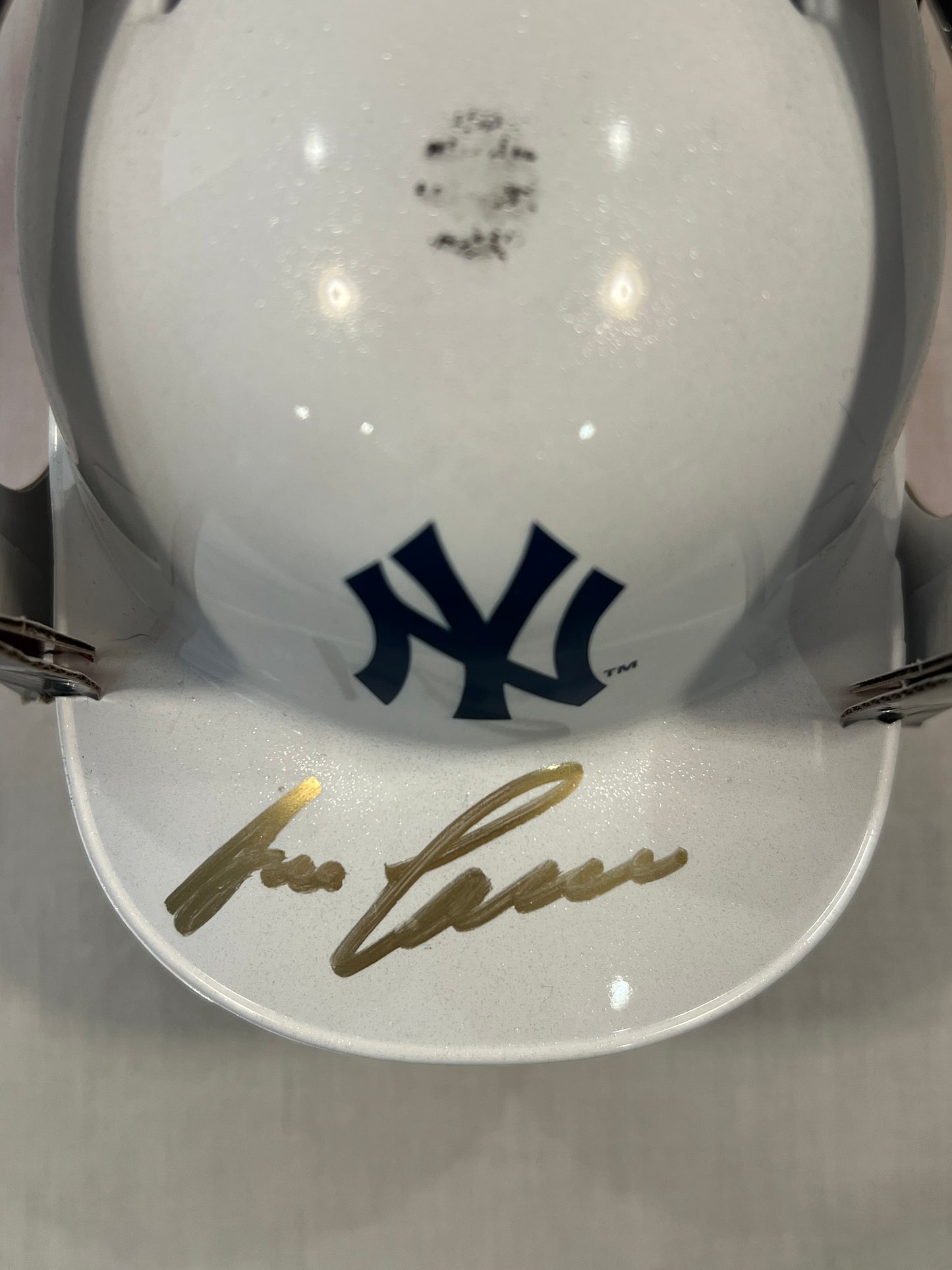 Jose Canseco signed NY Yankees Mini Helmet