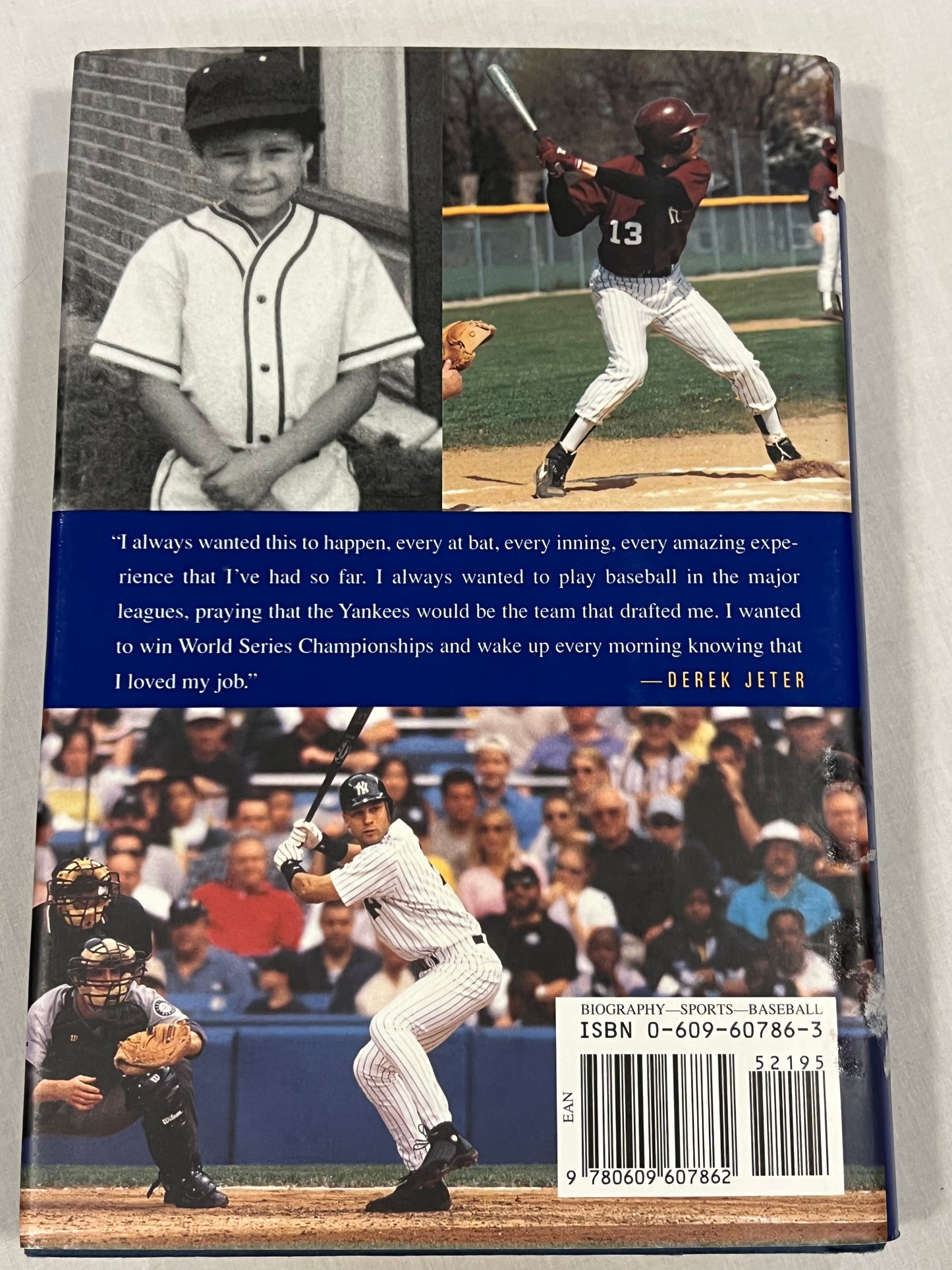 Derek Jeter The Life you Imagine Hardcover