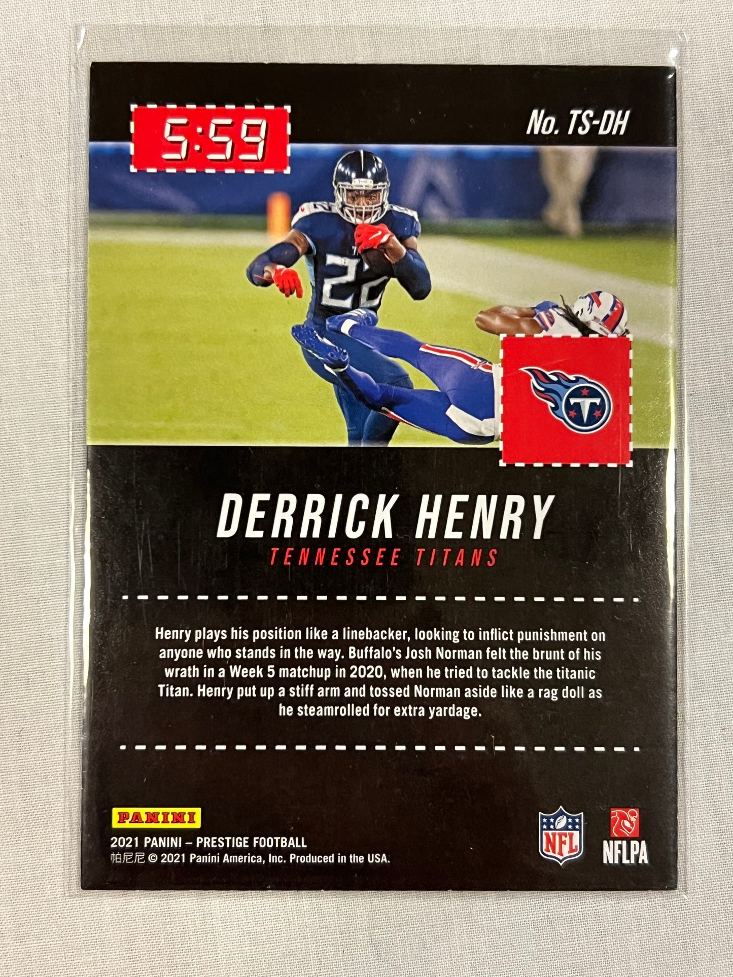 Derrick Henry Green Time Stamped /199